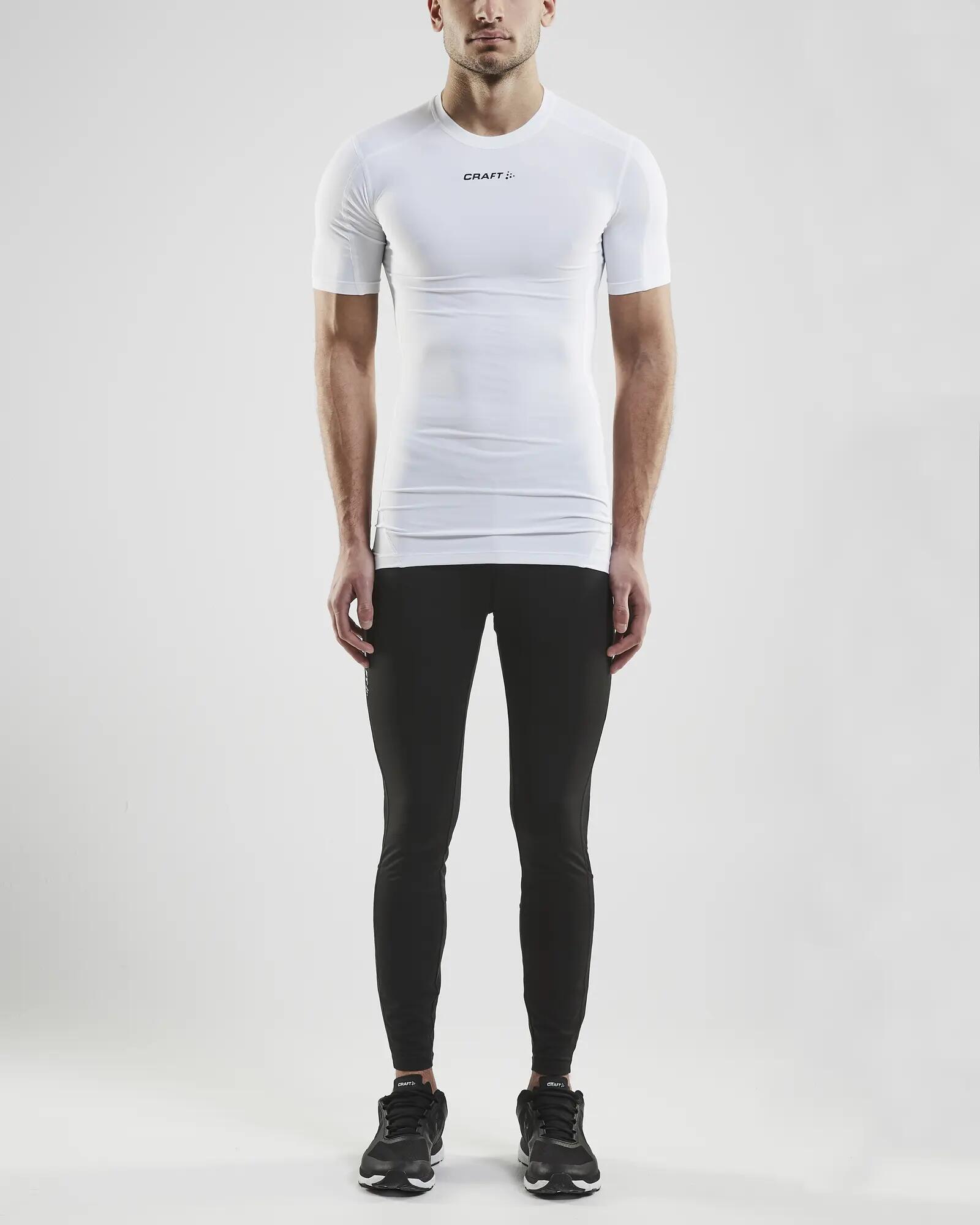 craft Pro Control Compression Tee - controlo corporal avançado – White 4/4