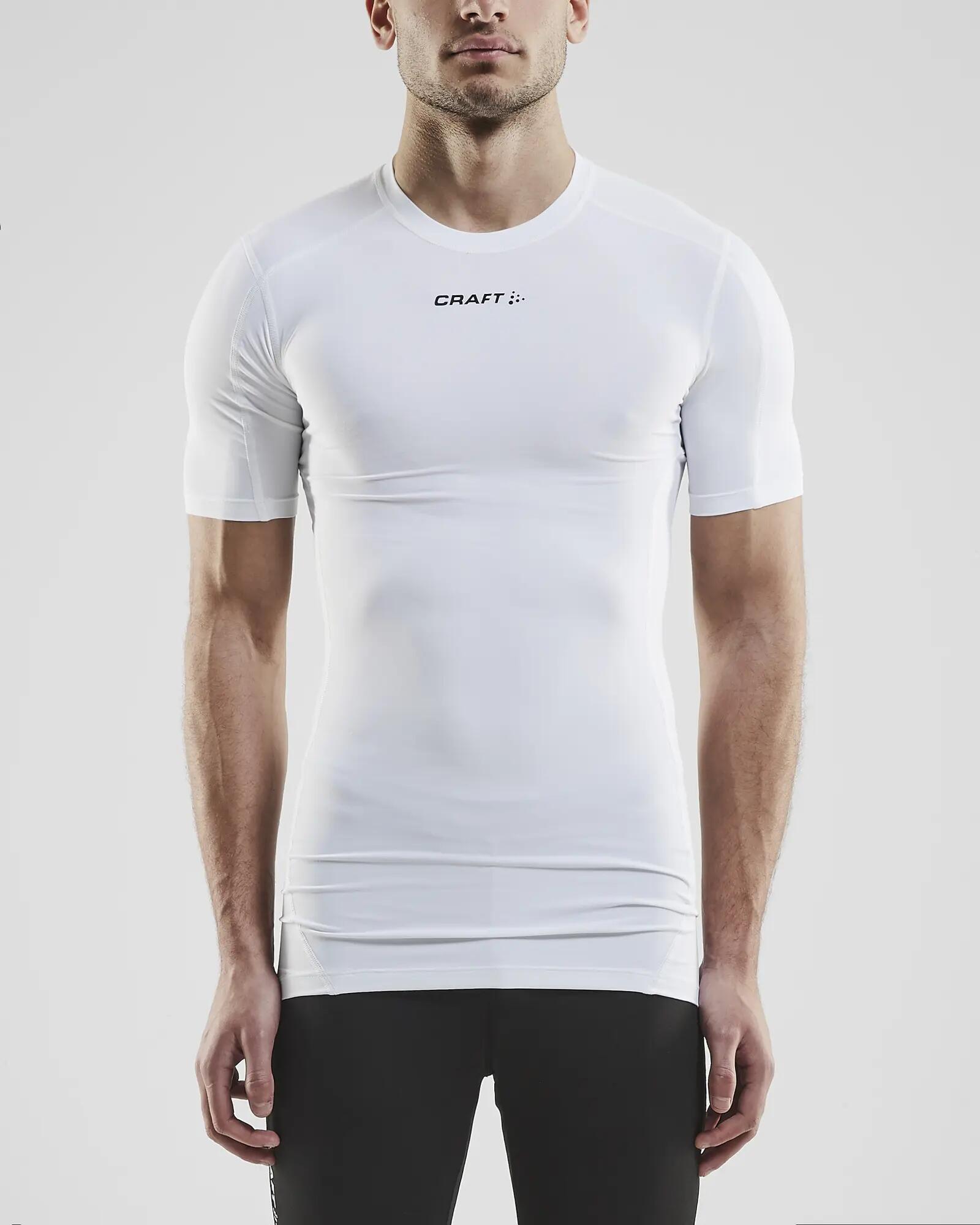 craft Pro Control Compression Tee - controlo corporal avançado – White 2/4