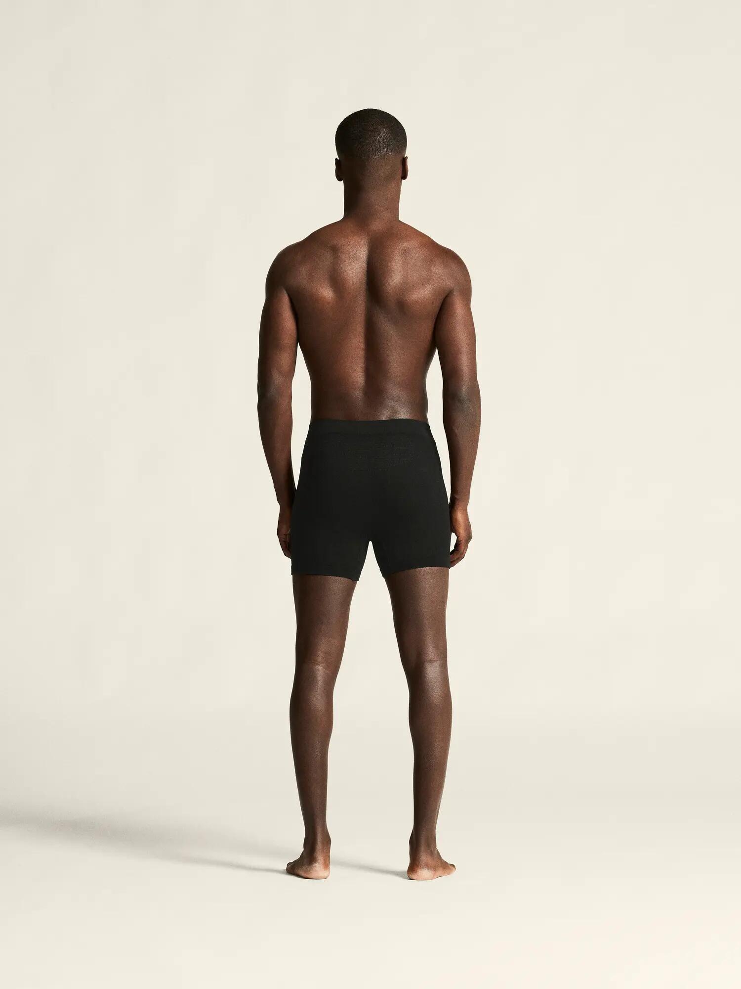 craft Wool Seamless Boxer 3-Inch M — Boxer sans coutures, laine mélangée – Black 4/7