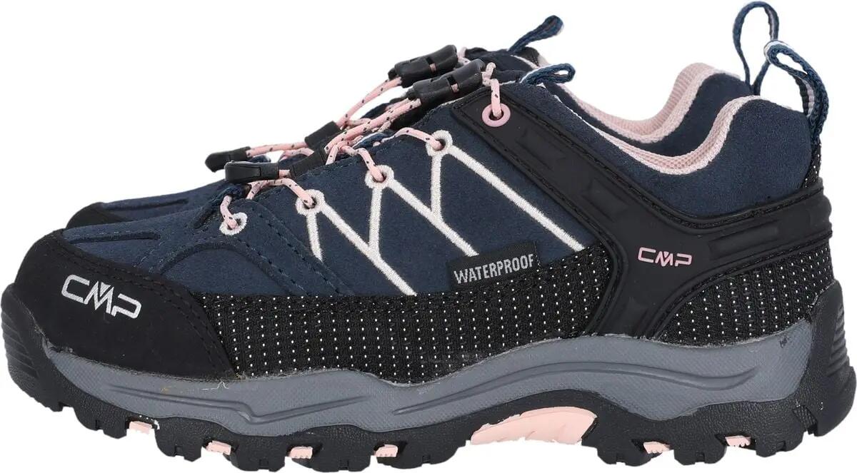 cmp Chaussure Rigel Low WP Jr. enfant en cuir – 54UG Asphalt-Rose 6/7