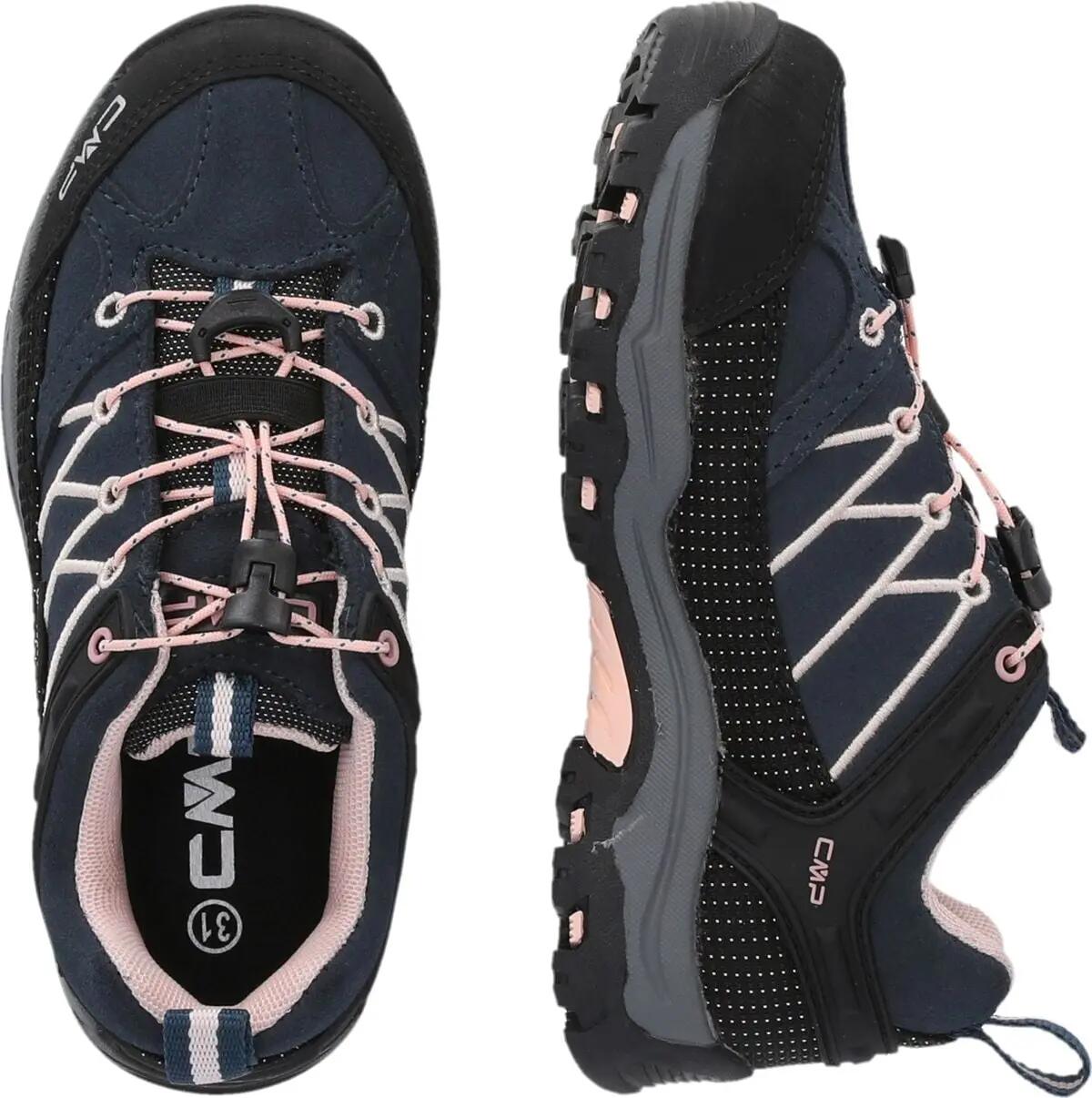 cmp Chaussure Rigel Low WP Jr. enfant en cuir – 54UG Asphalt-Rose 5/7