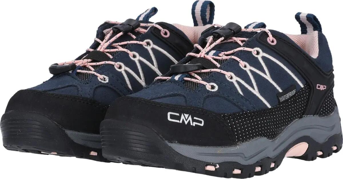 cmp Chaussure Rigel Low WP Jr. enfant en cuir – 54UG Asphalt-Rose 4/7