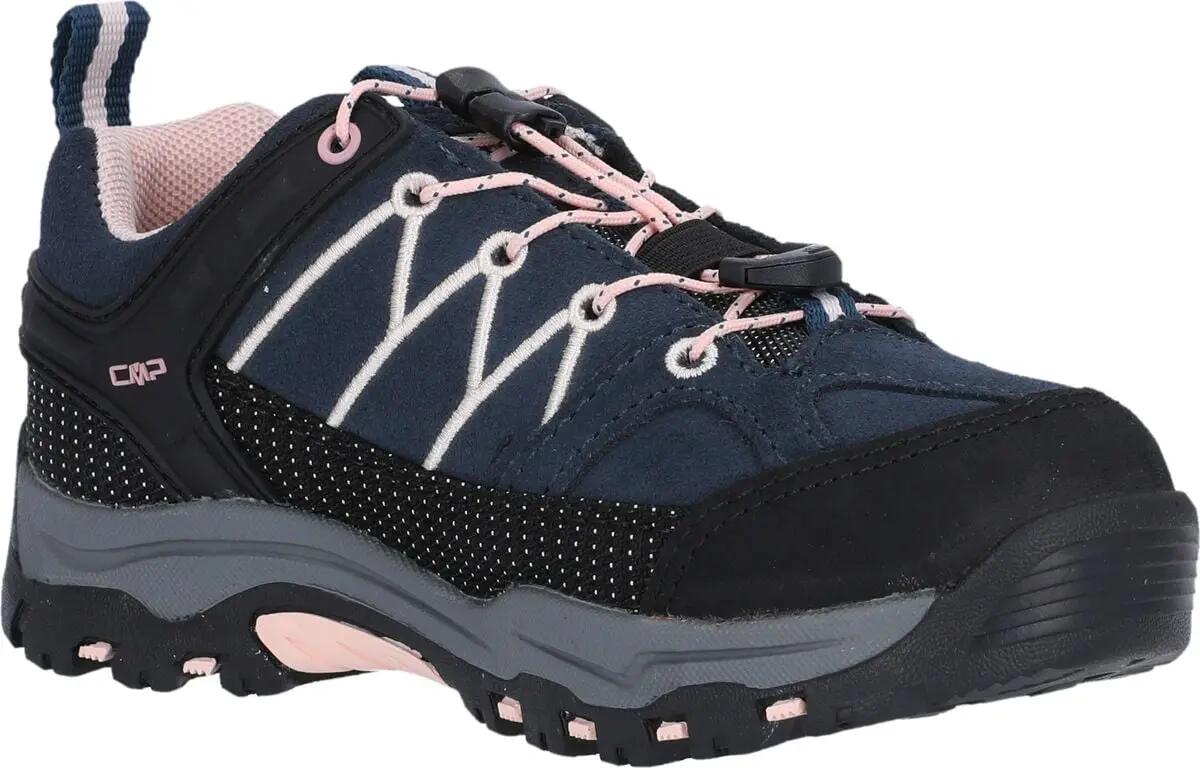 cmp Chaussure Rigel Low WP Jr. enfant en cuir – 54UG Asphalt-Rose 2/7