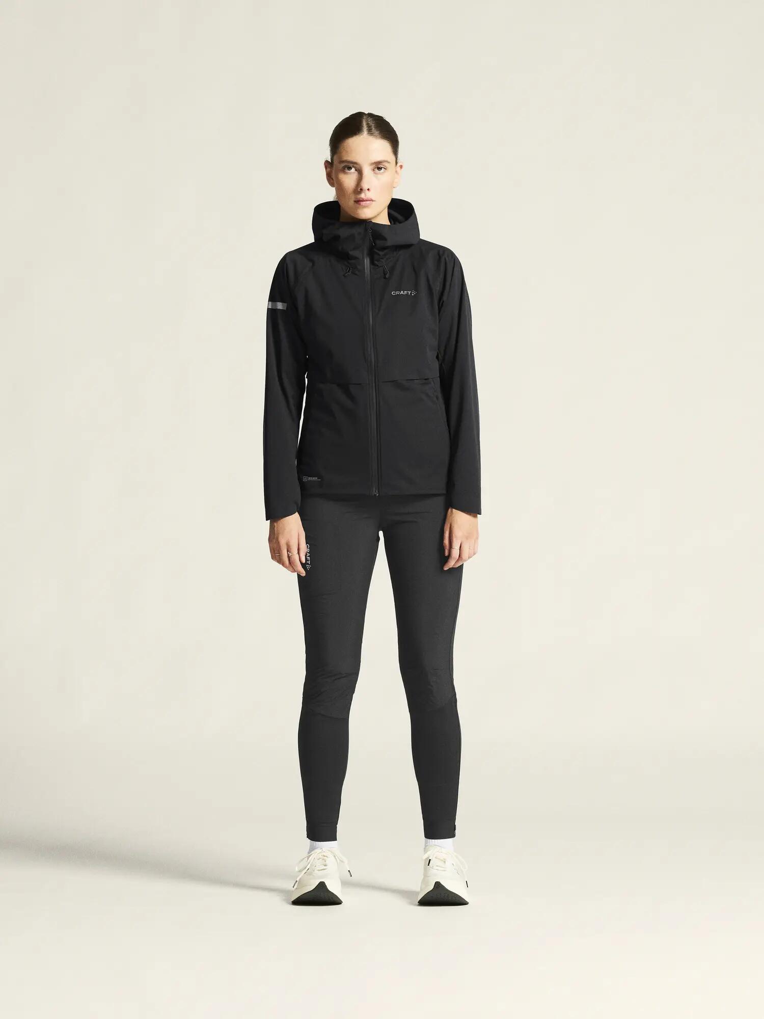 craft PRO Hydro Jacket 3 W casaco impermeável para corrida – Black 5/7