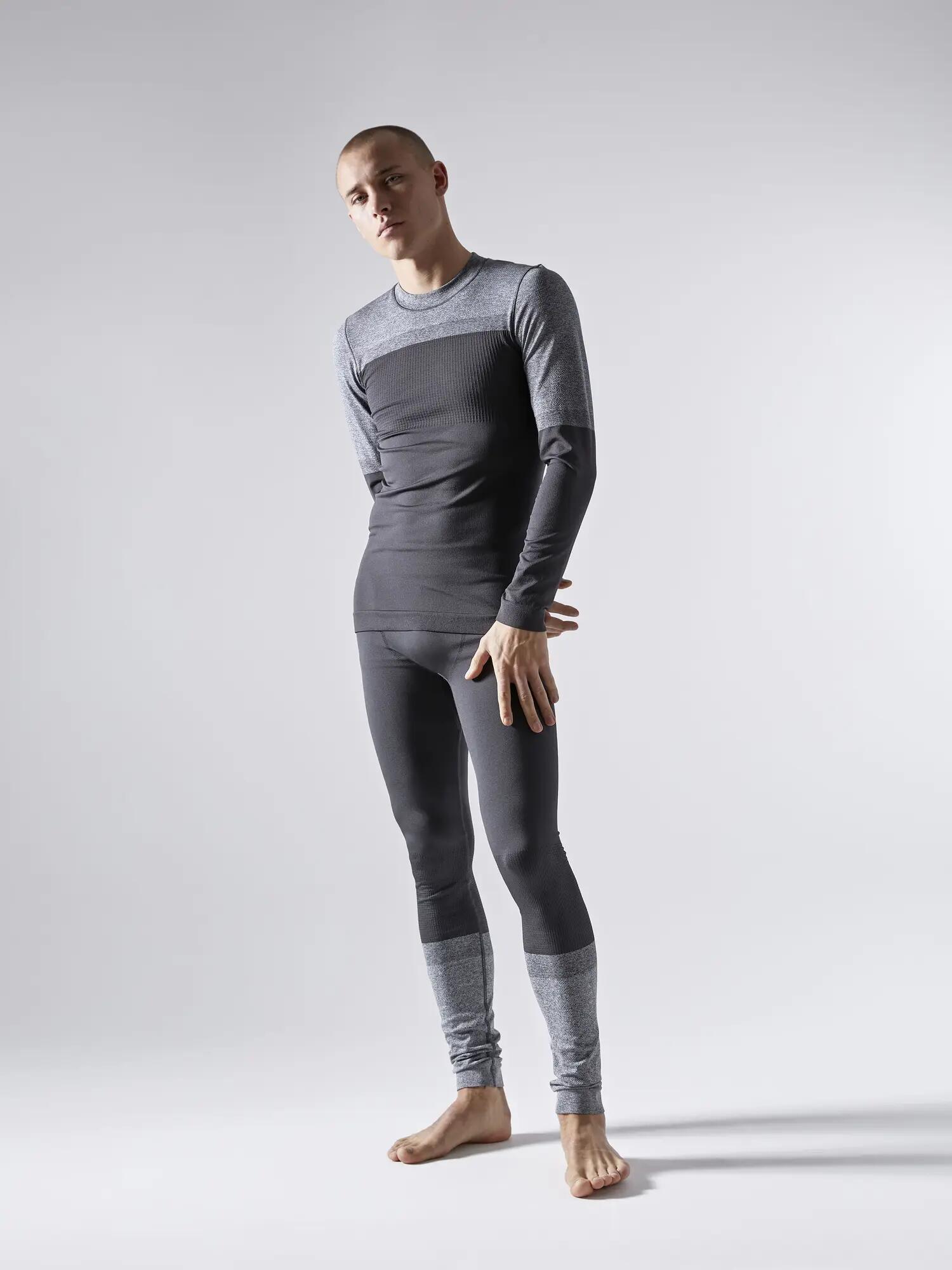 craft Warm Intensity CN LS M – warmes, enges Funktionsunterhemd – Asphalt/Dk 6/6