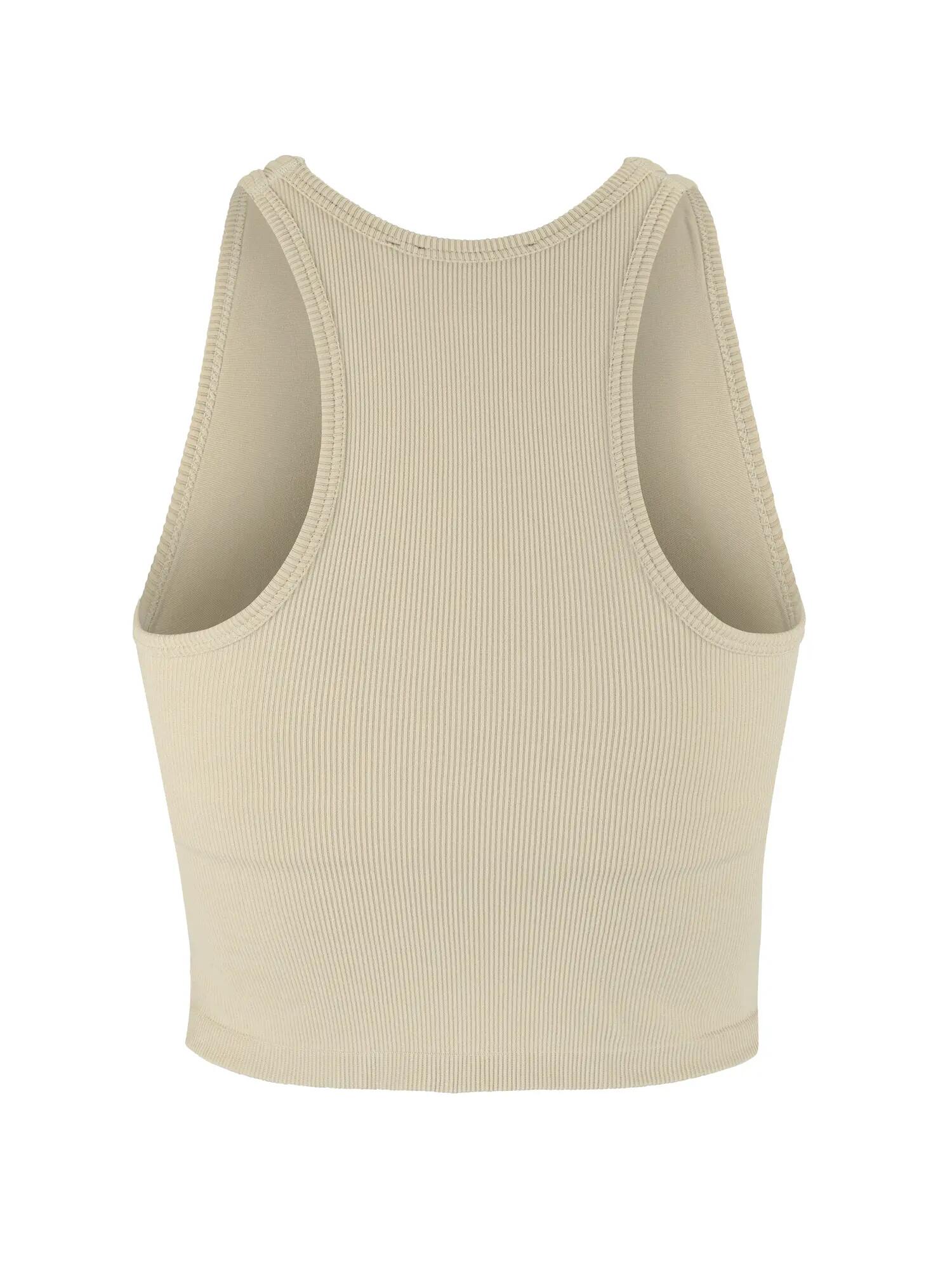 craft tailliertes Ripp-Tanktop aus Stretchmaterial – Hay 2/7