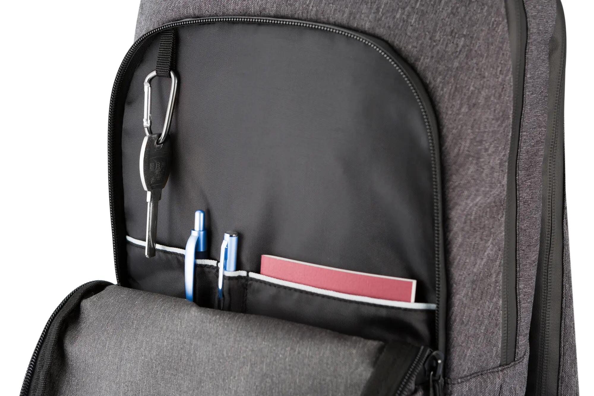 clique City Backpack sac à dos anthracite Melange - robuste organisation 3/7