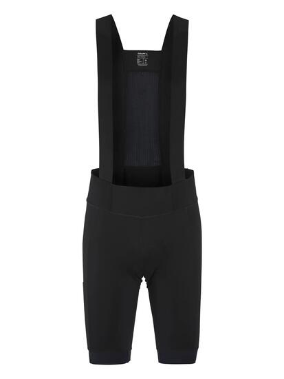 craft Endur Cargo Bib Shorts C3 Herren — Stützender Sitz mit Taschen – Black