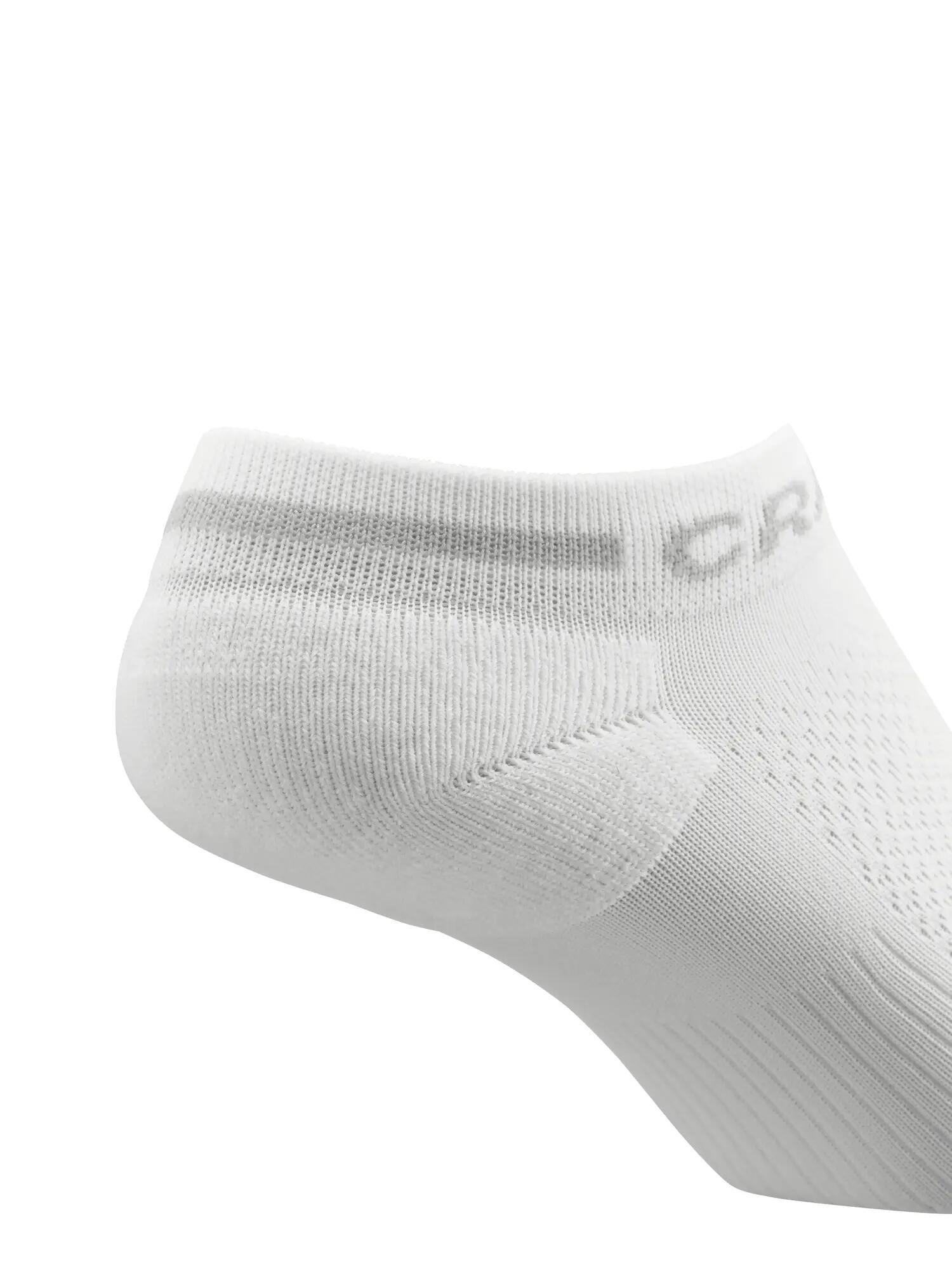 craft Active Shaftless Sock 5er Pack — Atmungsaktiver Trainingsstrumpf – White 5/6
