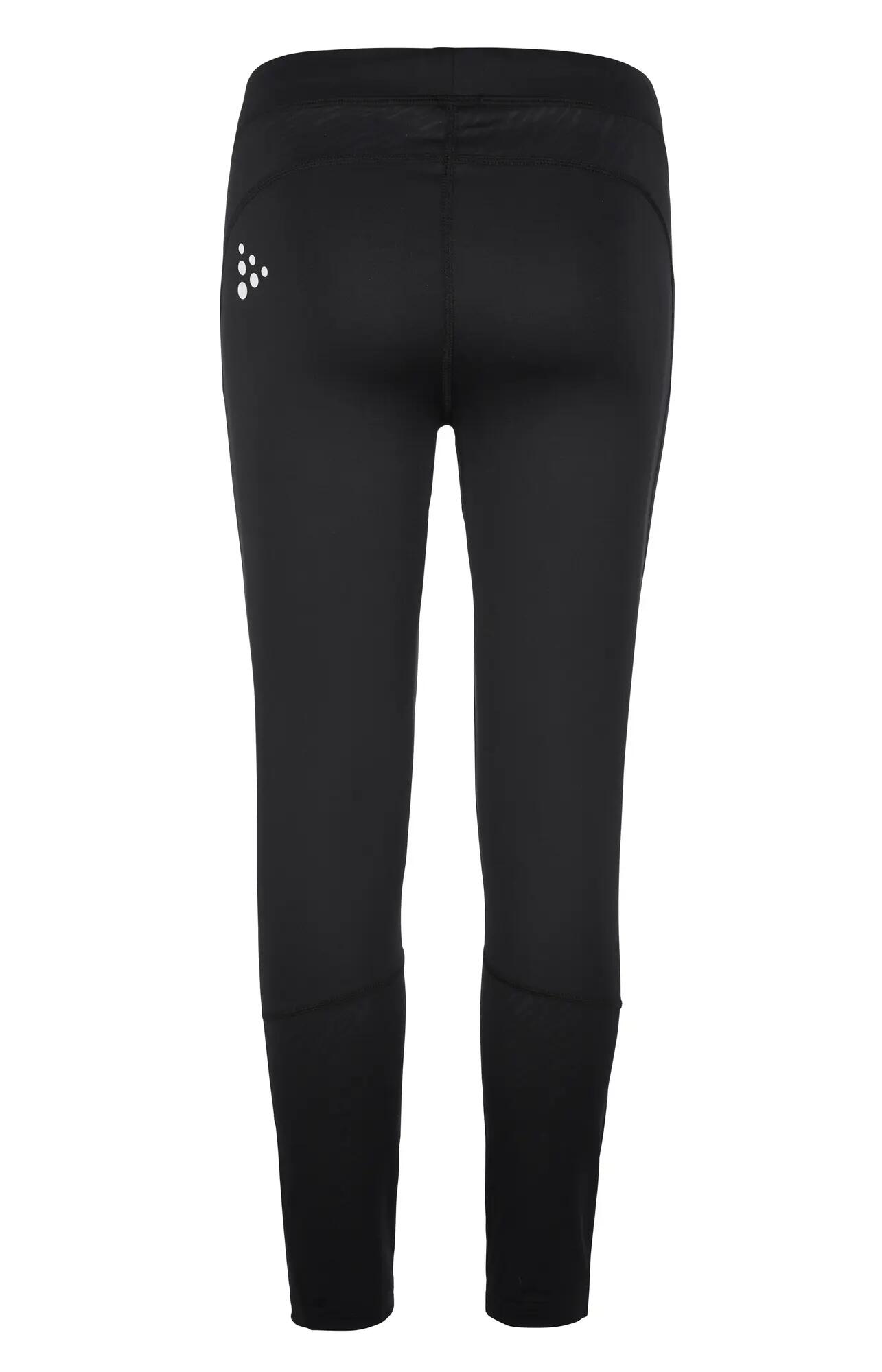 craft Rush 2.0 Tights JR leicht und elastisch – Black 3/4