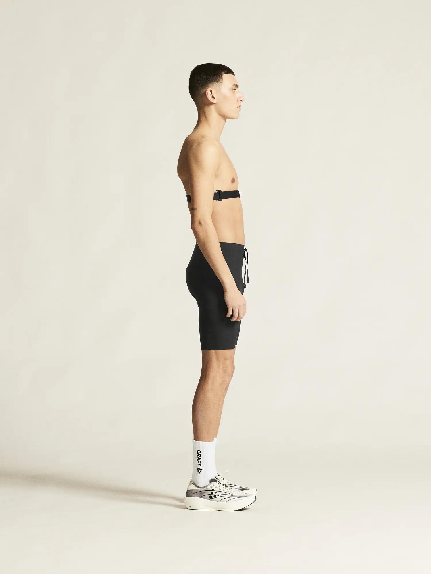 craft Hypervent Short Tights M - Lauf-Tights, Black 7/7
