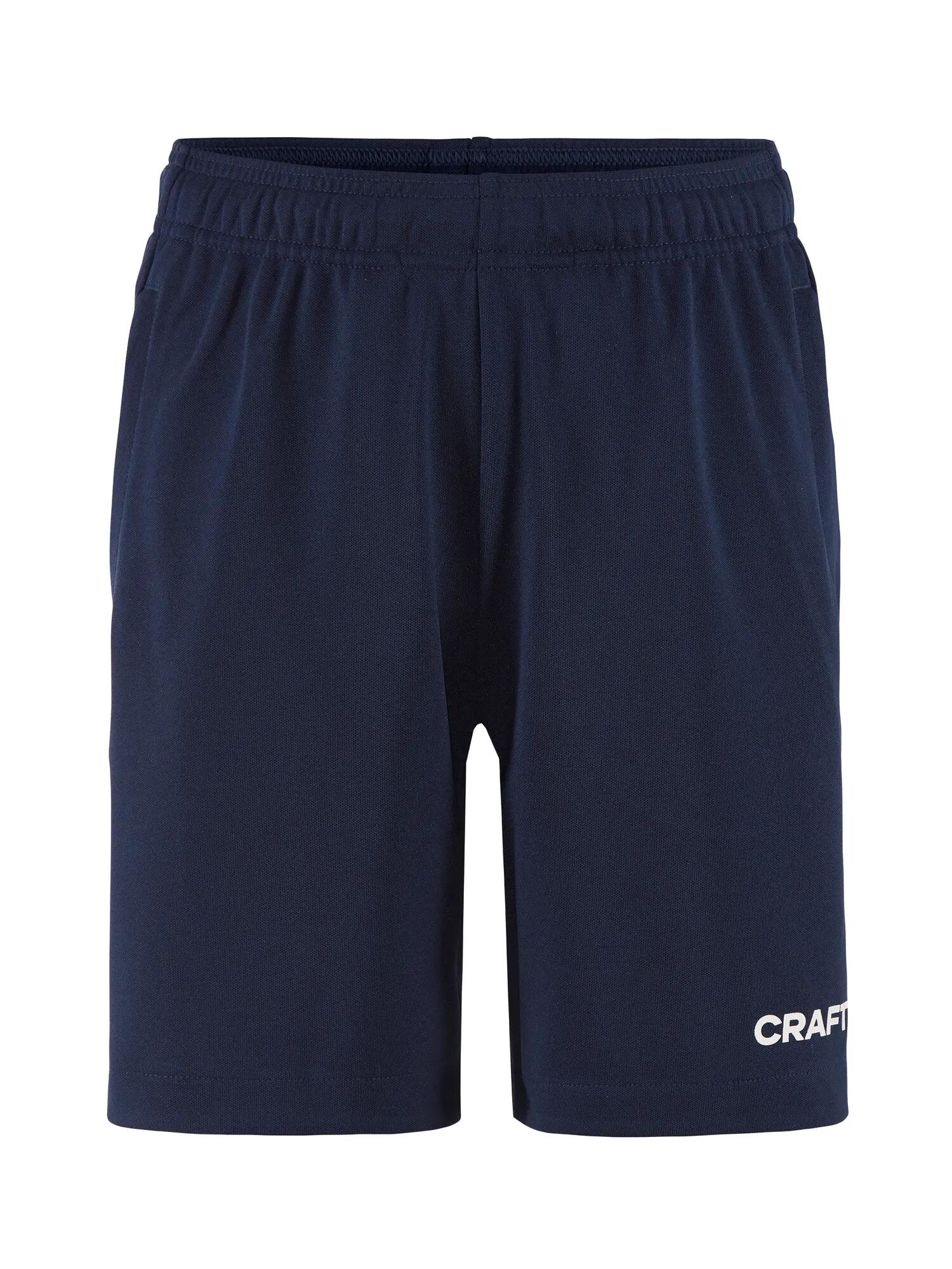 craft Ability Zip Pocket Shorts Jr – 100% recyceltes Polyester, Marineblau 1/4