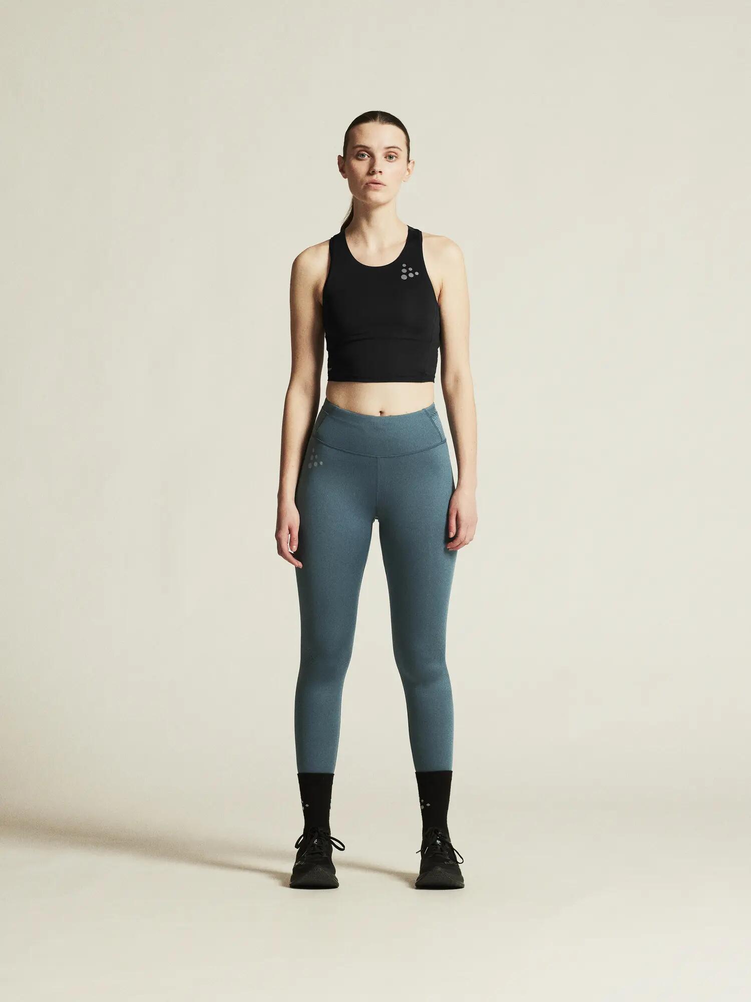 craft PRO Hypervent Tights 2 W – Leggings de corrida respiráveis – Orion 6/7
