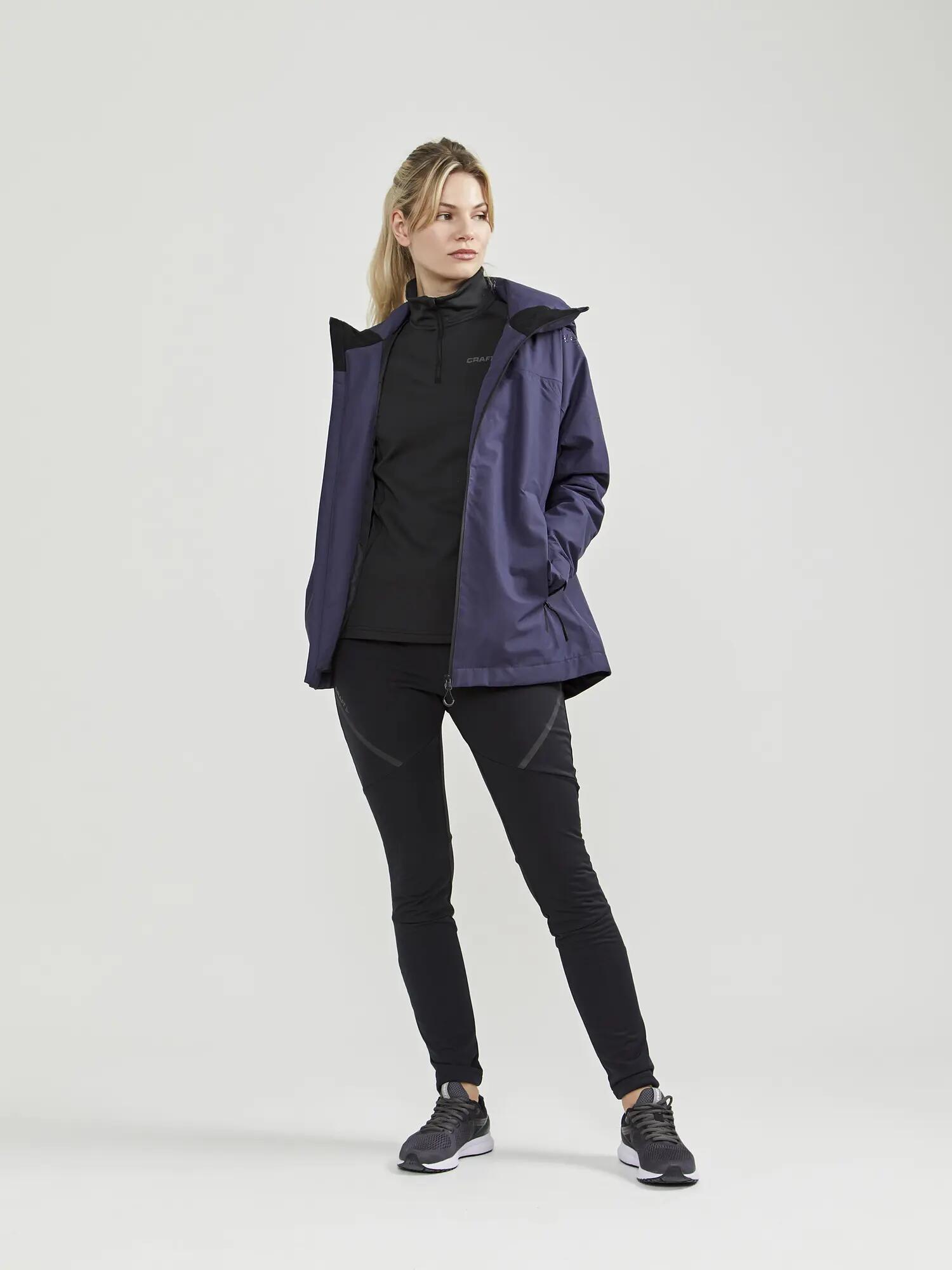 craft CORE 2L insulation jkt W – Isolationsjacke wasserdicht – Gravel 6/6