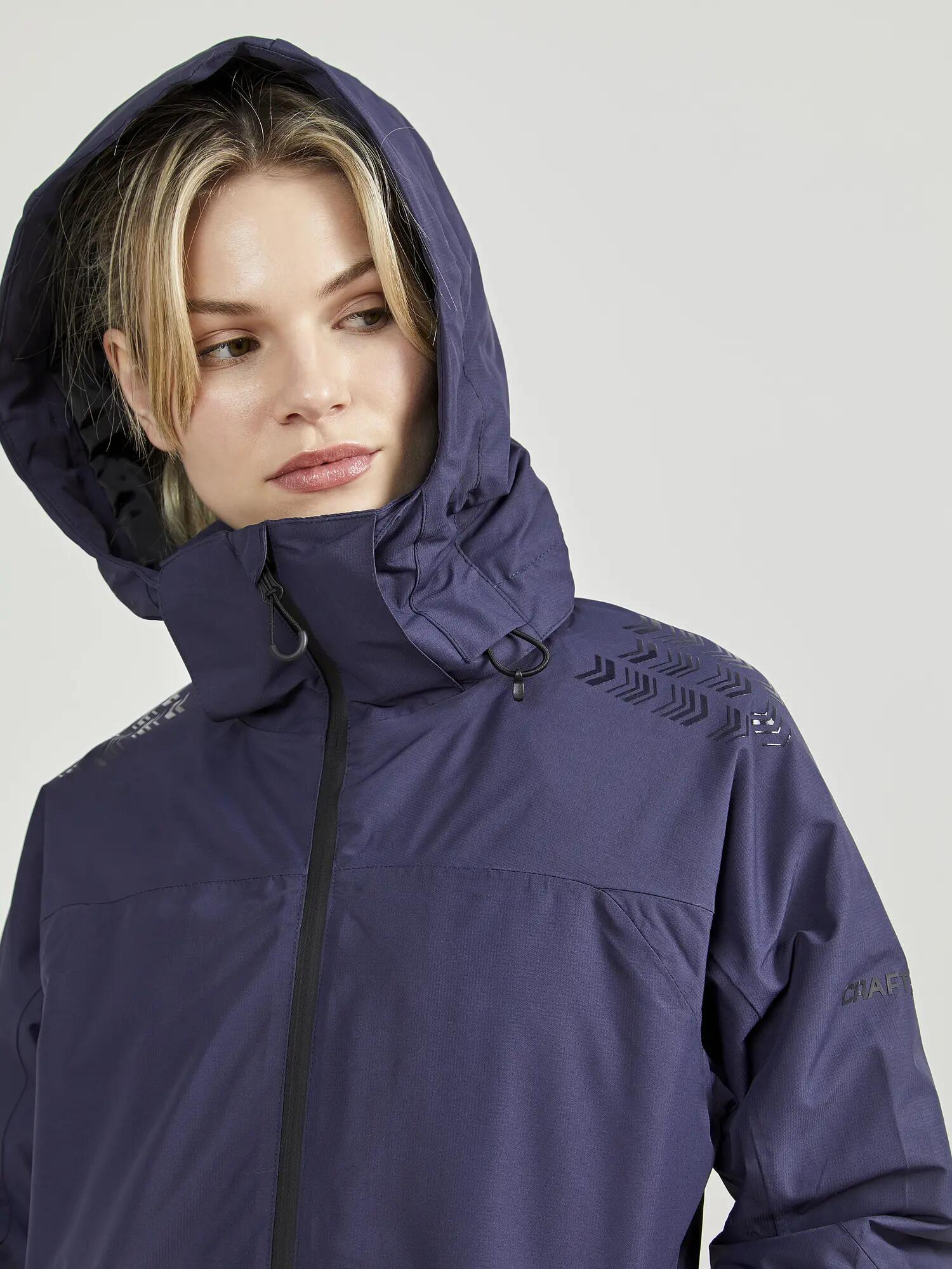 craft CORE 2L insulation jkt W – Isolationsjacke wasserdicht – Gravel 5/6