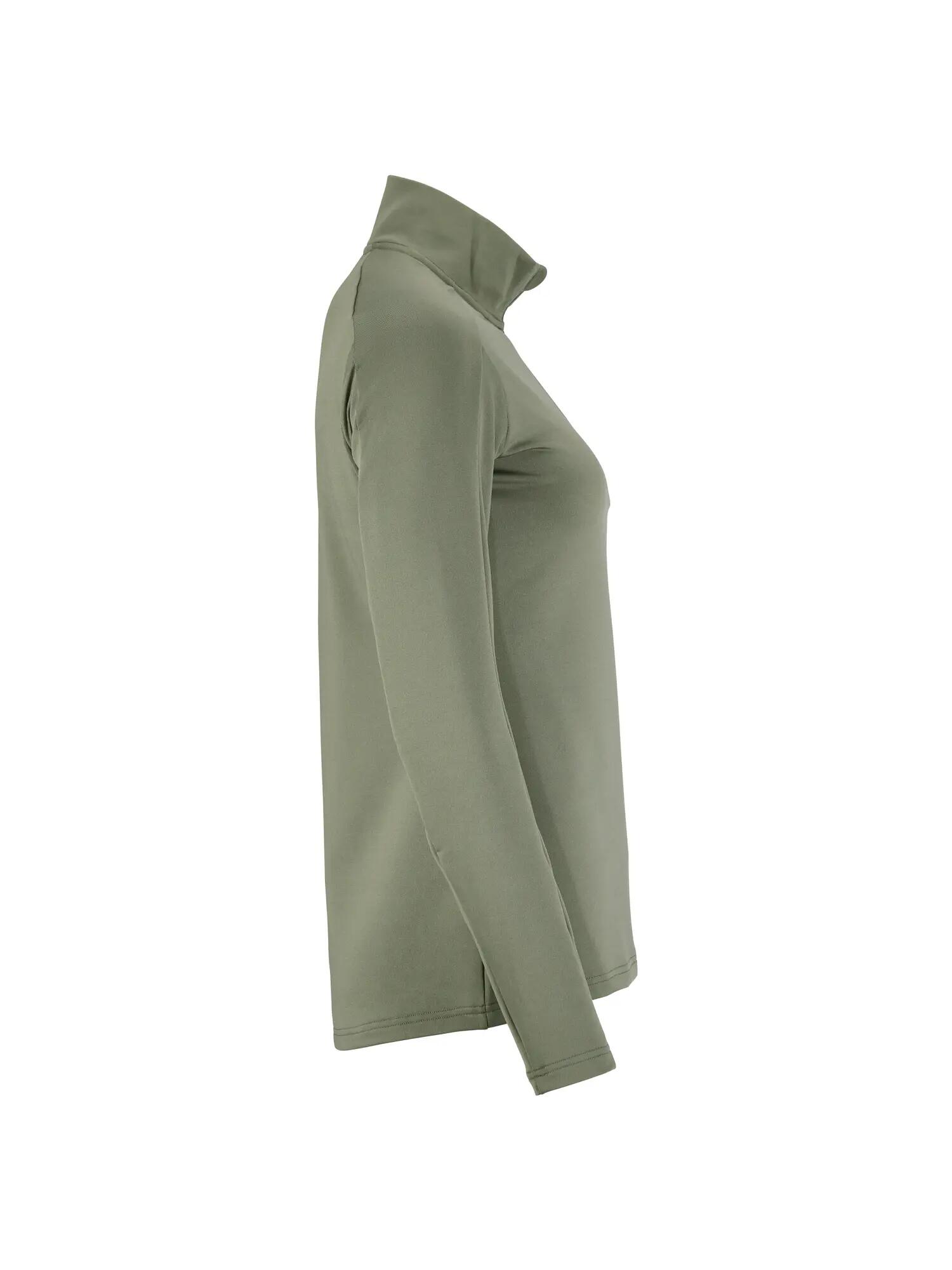 craft Gain Midlayer W - Halb-Zip Midlayer, weich und warm – Leaf 3/7