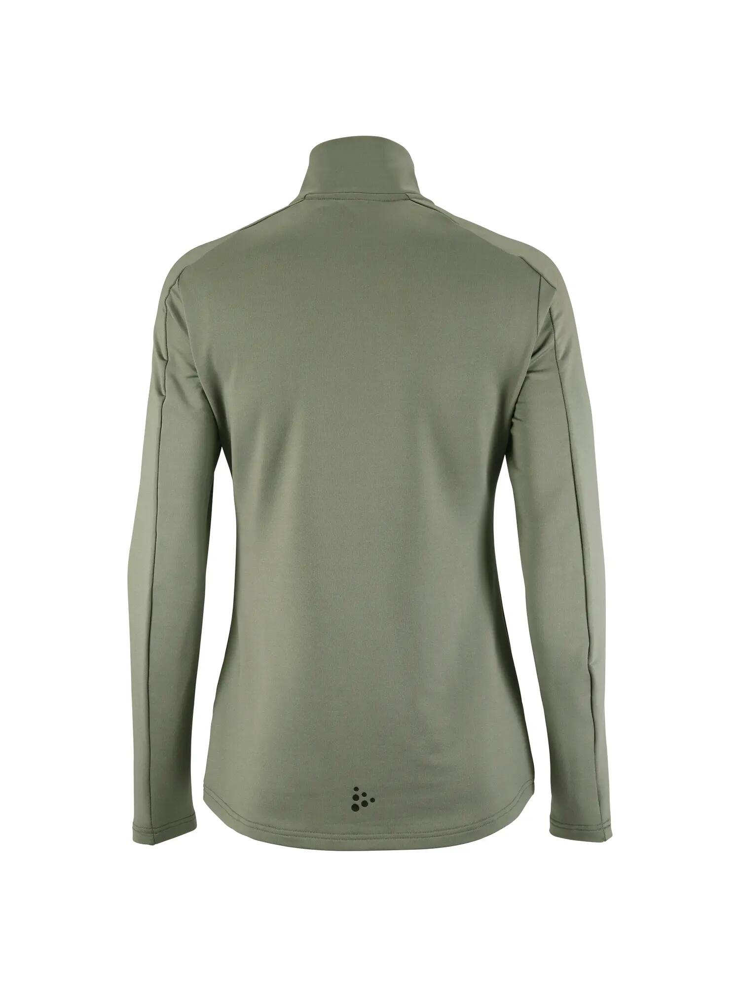 craft Gain Midlayer W - Halb-Zip Midlayer, weich und warm – Leaf 2/7
