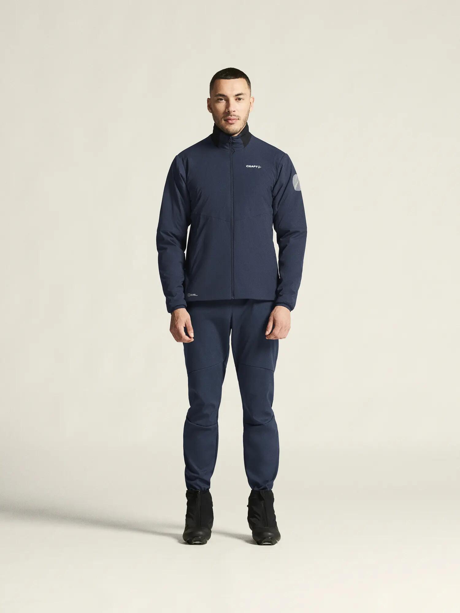 craft ADV Nordic Training Insulate Jacke Herren — Leichte Isolierung – Blaze 3/7