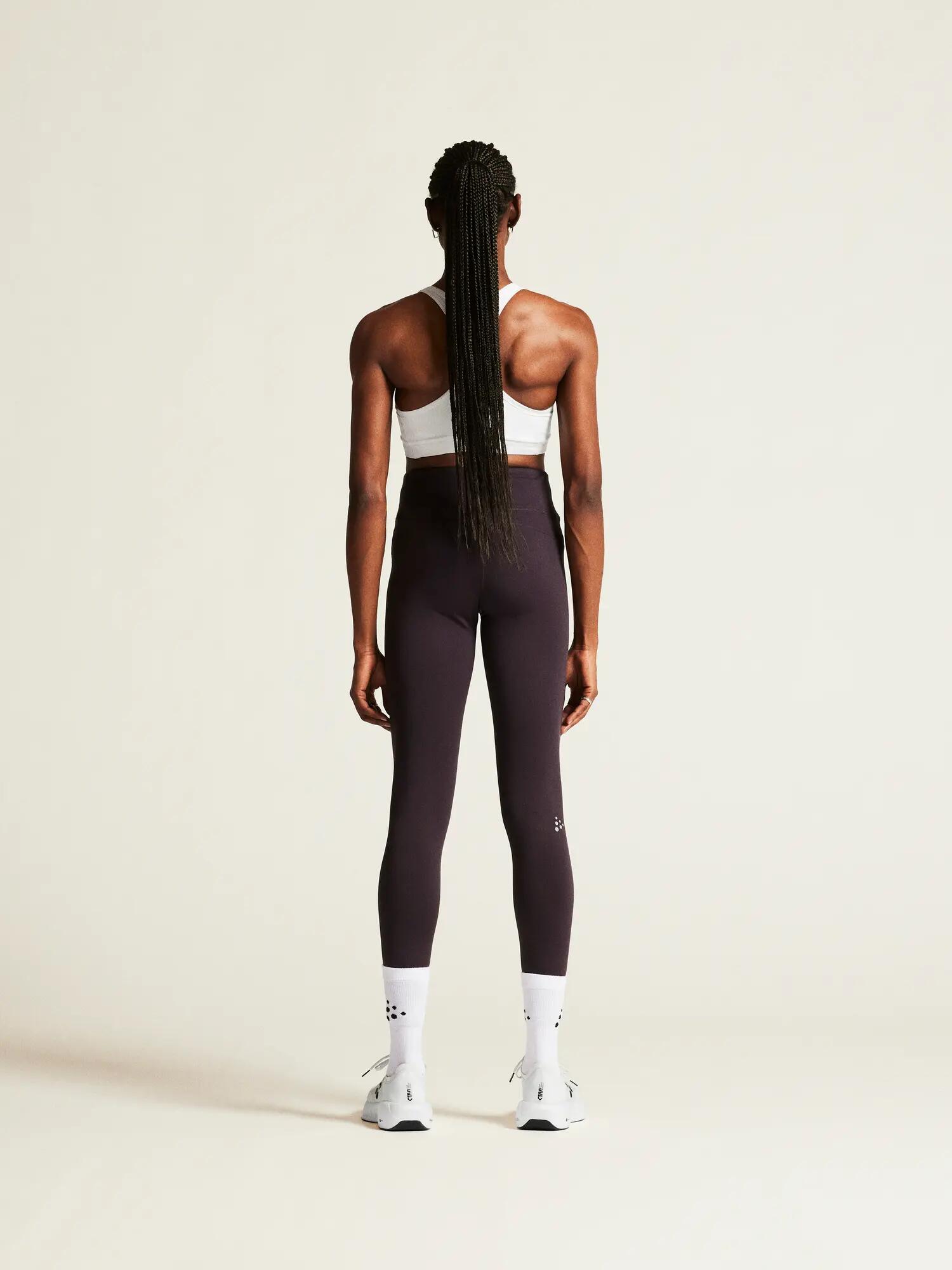 craft Core Essence Warm Tights W - leggings térmicos confortáveis – Dk Plum 7/7