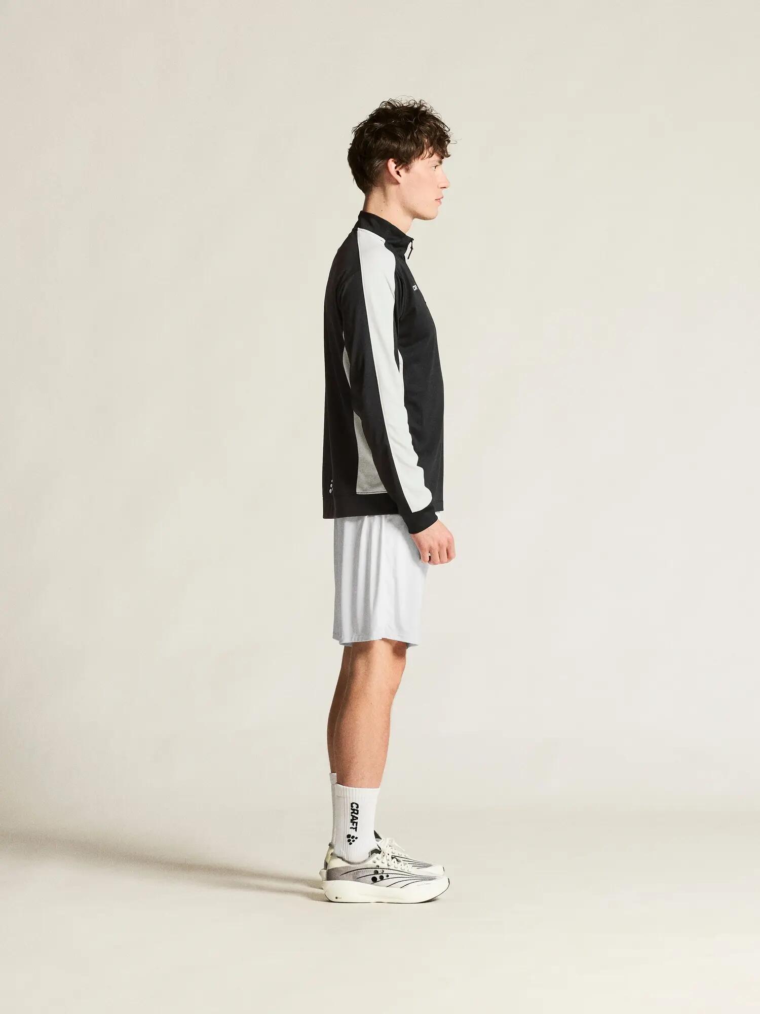 craft Evolve 2.0 Contrast Half Zip M – Stretch Midlayer aus recyceltem 6/7