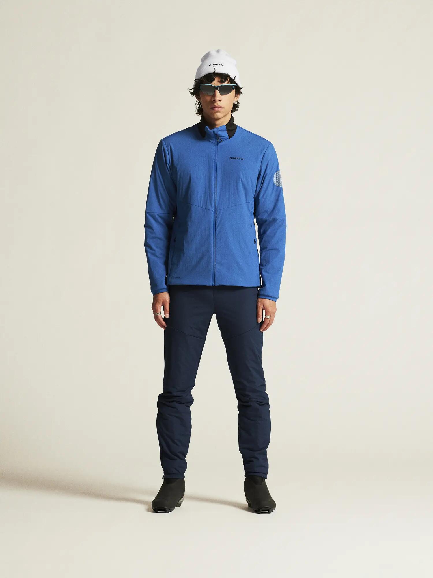 craft ADV Nordic Training Insulate Jacket Herren — leichte Isolierung – Royal 6/7