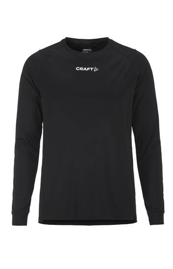 craft Rush 2.0 LS Tee M – Tee-shirt manches longues fonctionnelle – Black