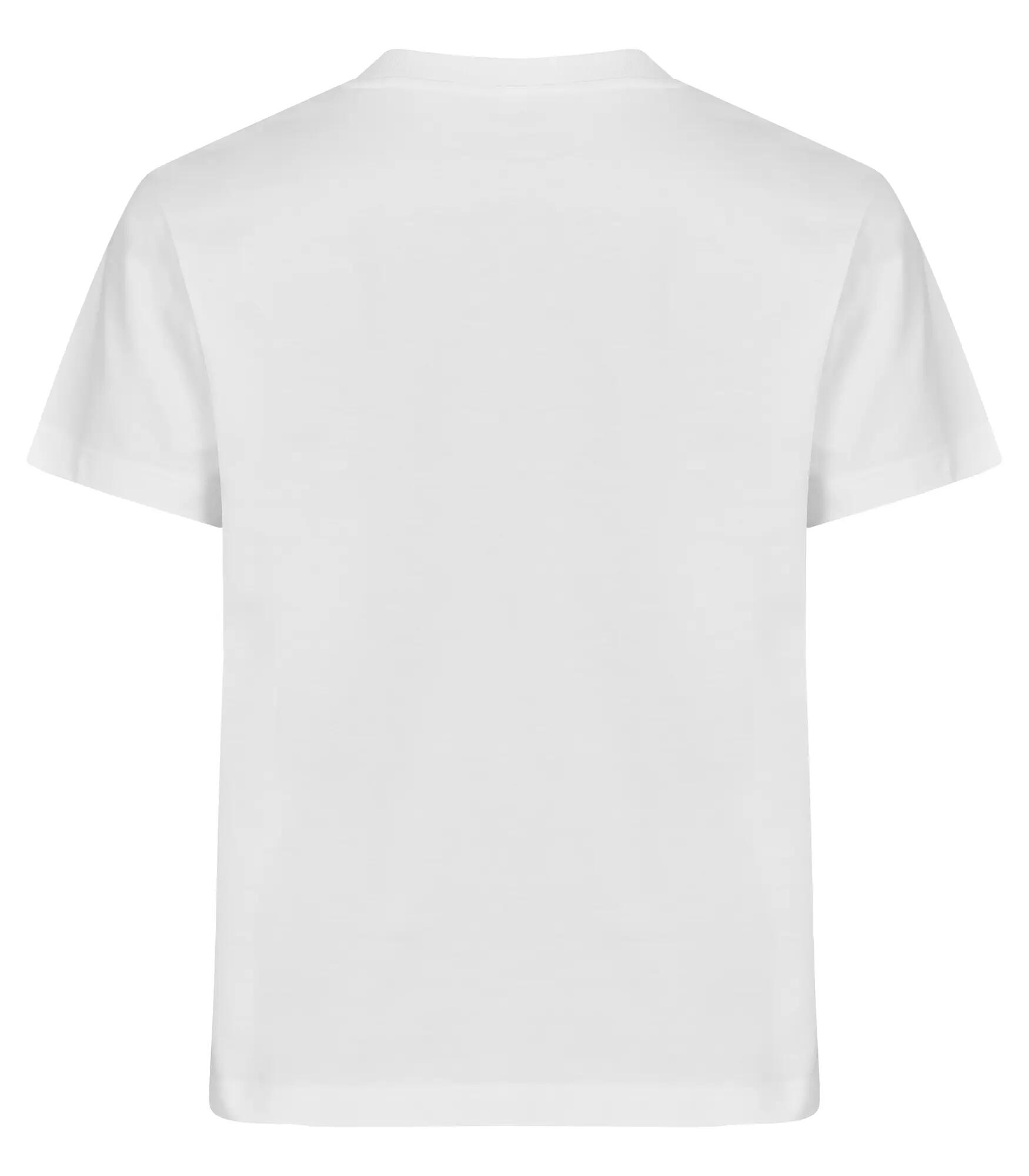 clique Over-T T-shirt oversize em algodão branco – White 4/4