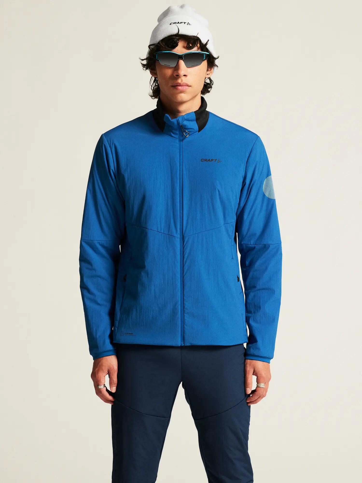 craft ADV Nordic Training Insulate Jacket Herren — leichte Isolierung – Royal 4/7