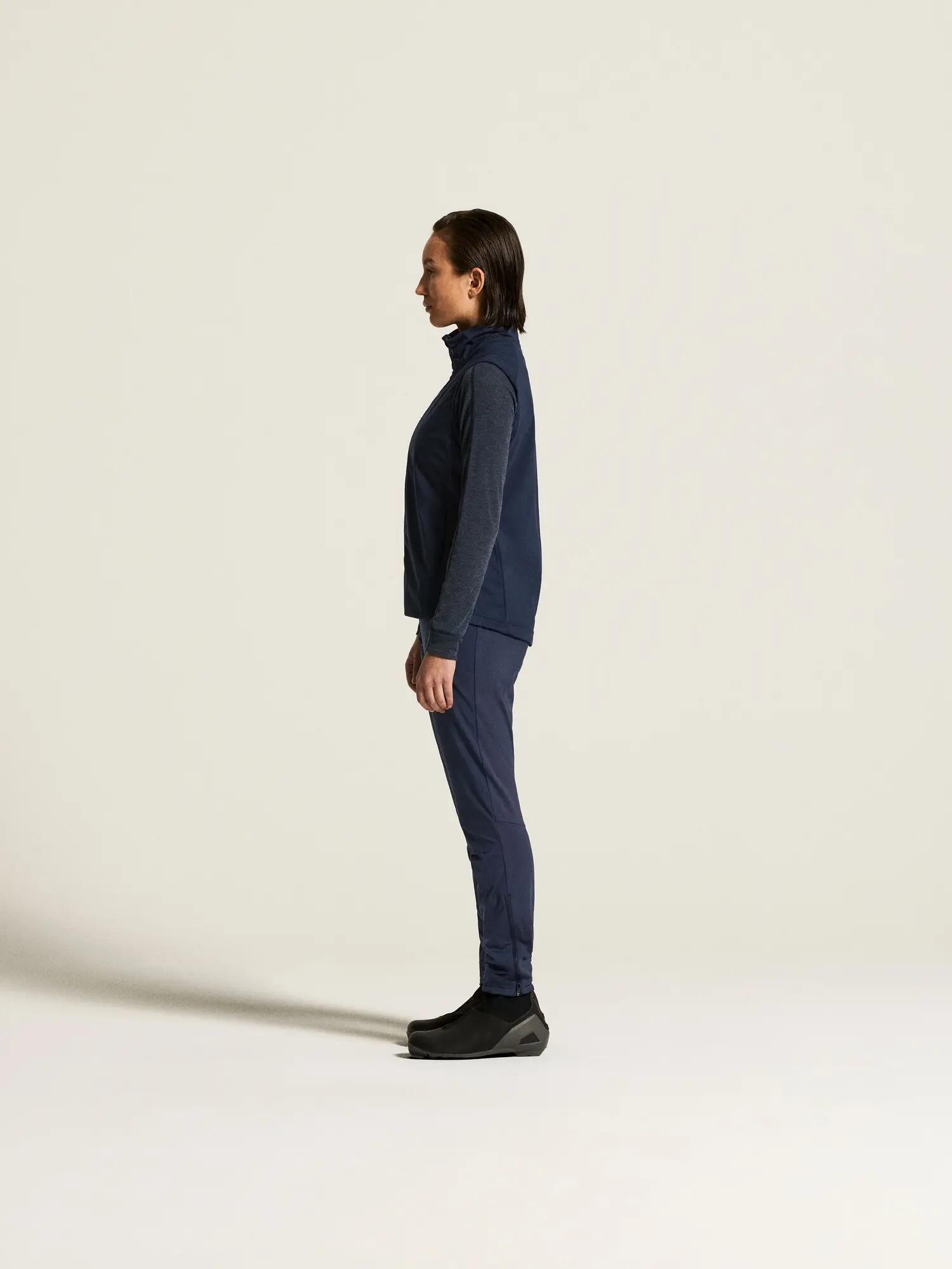 craft Nordic Club 2.0 Vest W - Weste winddicht mit Isolierung – Blaze 6/7