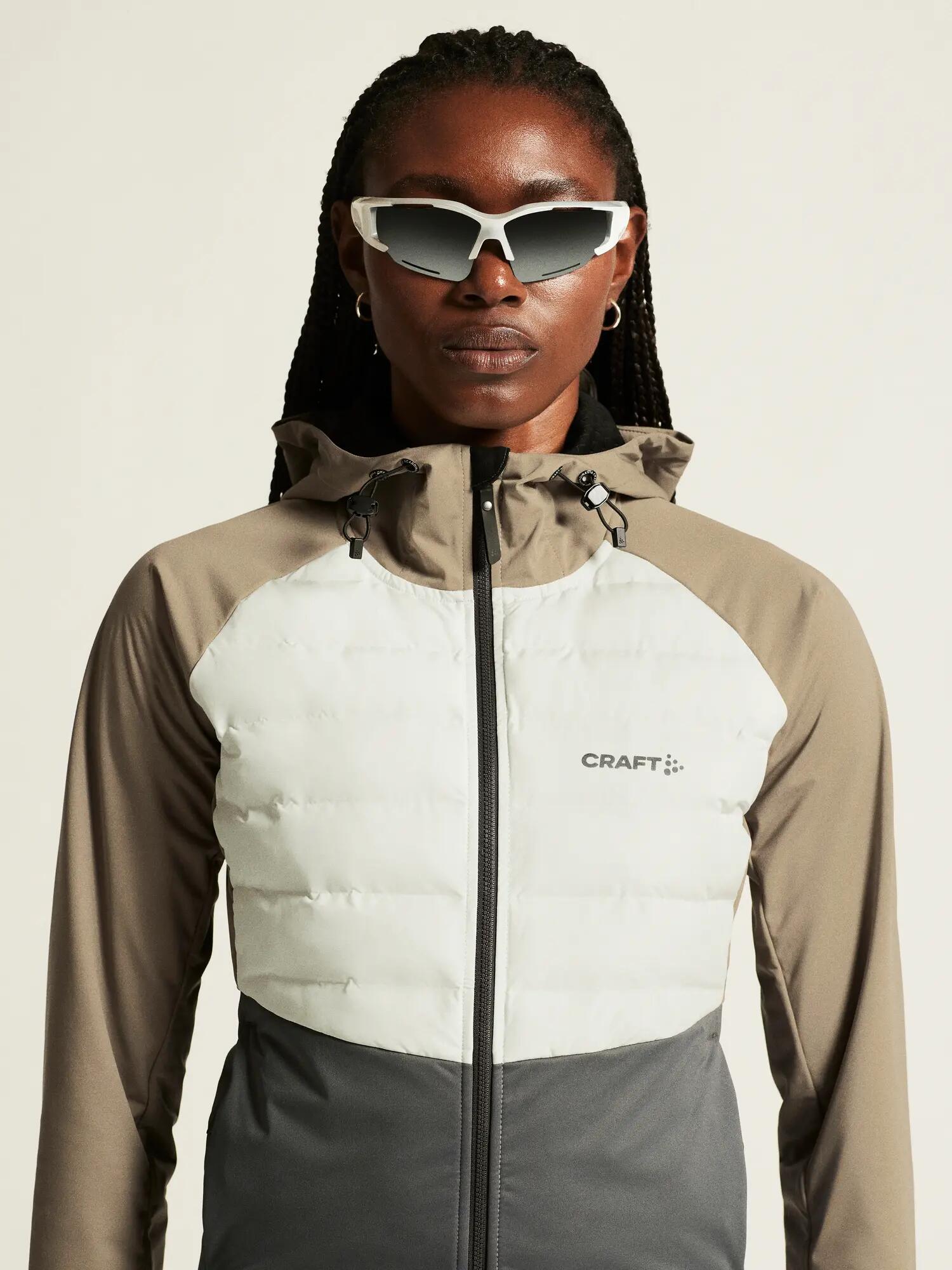 Jacke craft ADV Pursuit Thermal Jacket W – wärmend und winddicht – Raw/Tofu 6/7