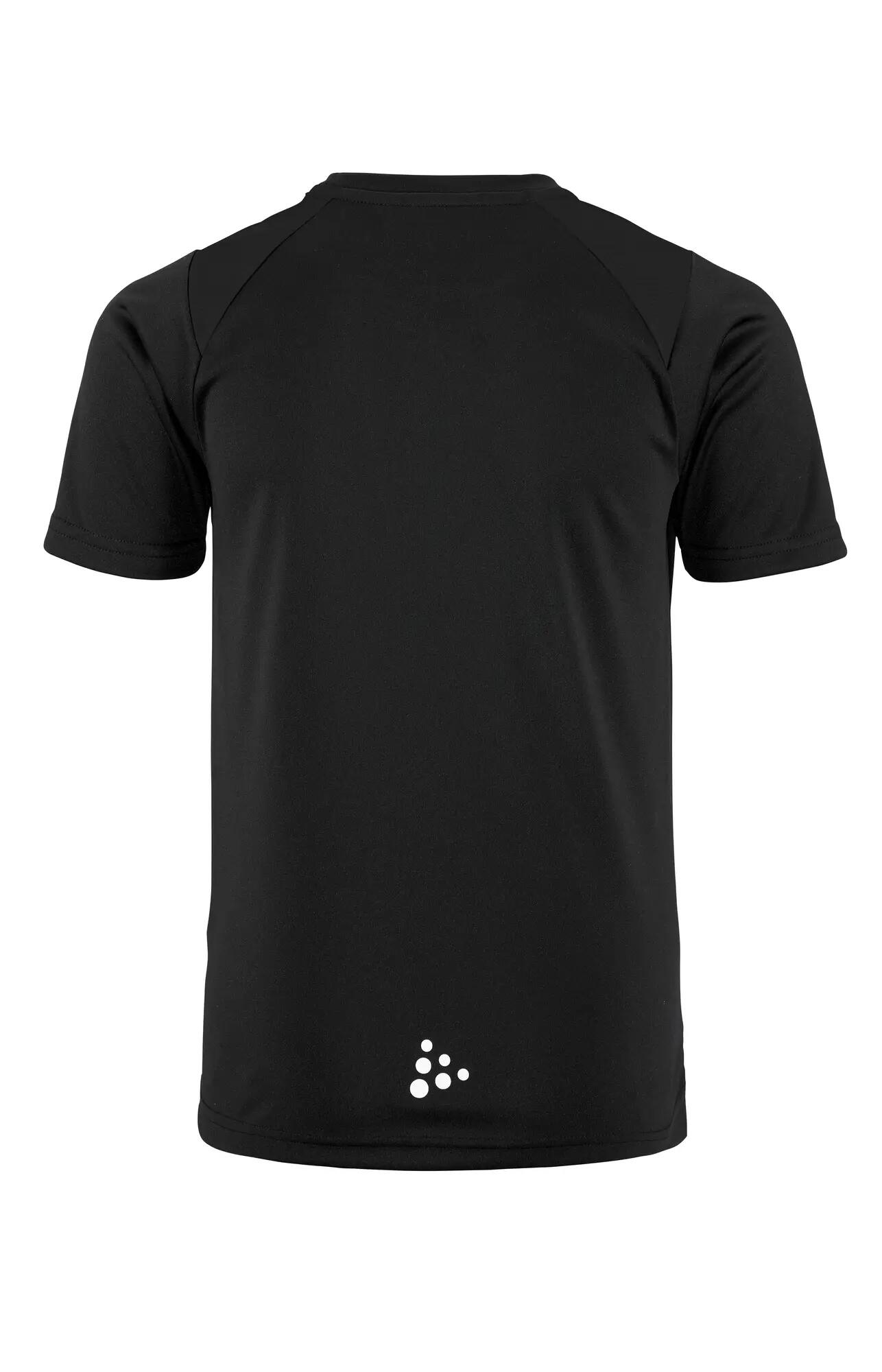 craft Rush 2.0 SS Tee Jr – leichtes Trainingsshirt – Black 2/7