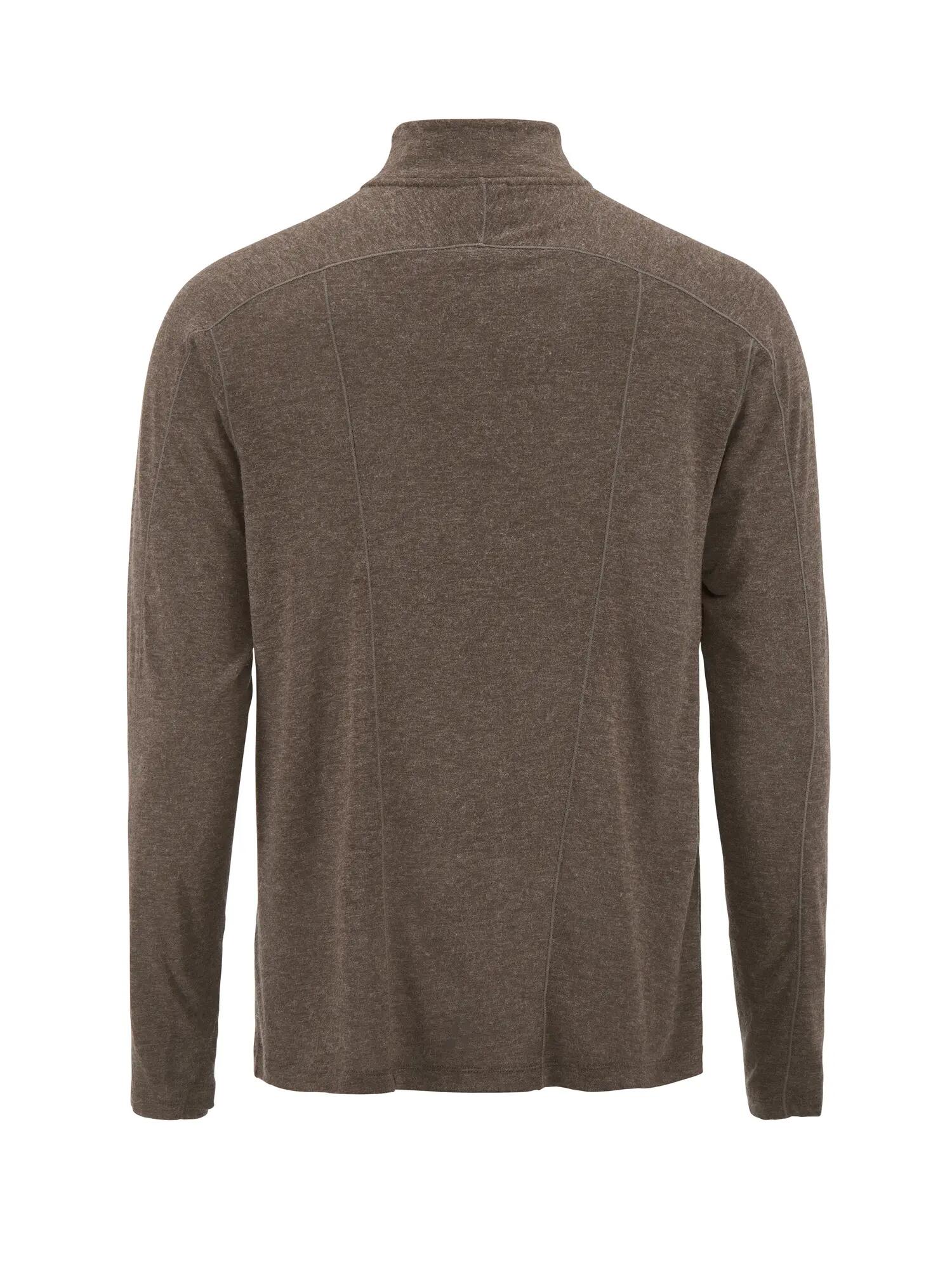 craft Wool LS Tee M - Maillot manches longues thermique – Prune/Melange 2/7