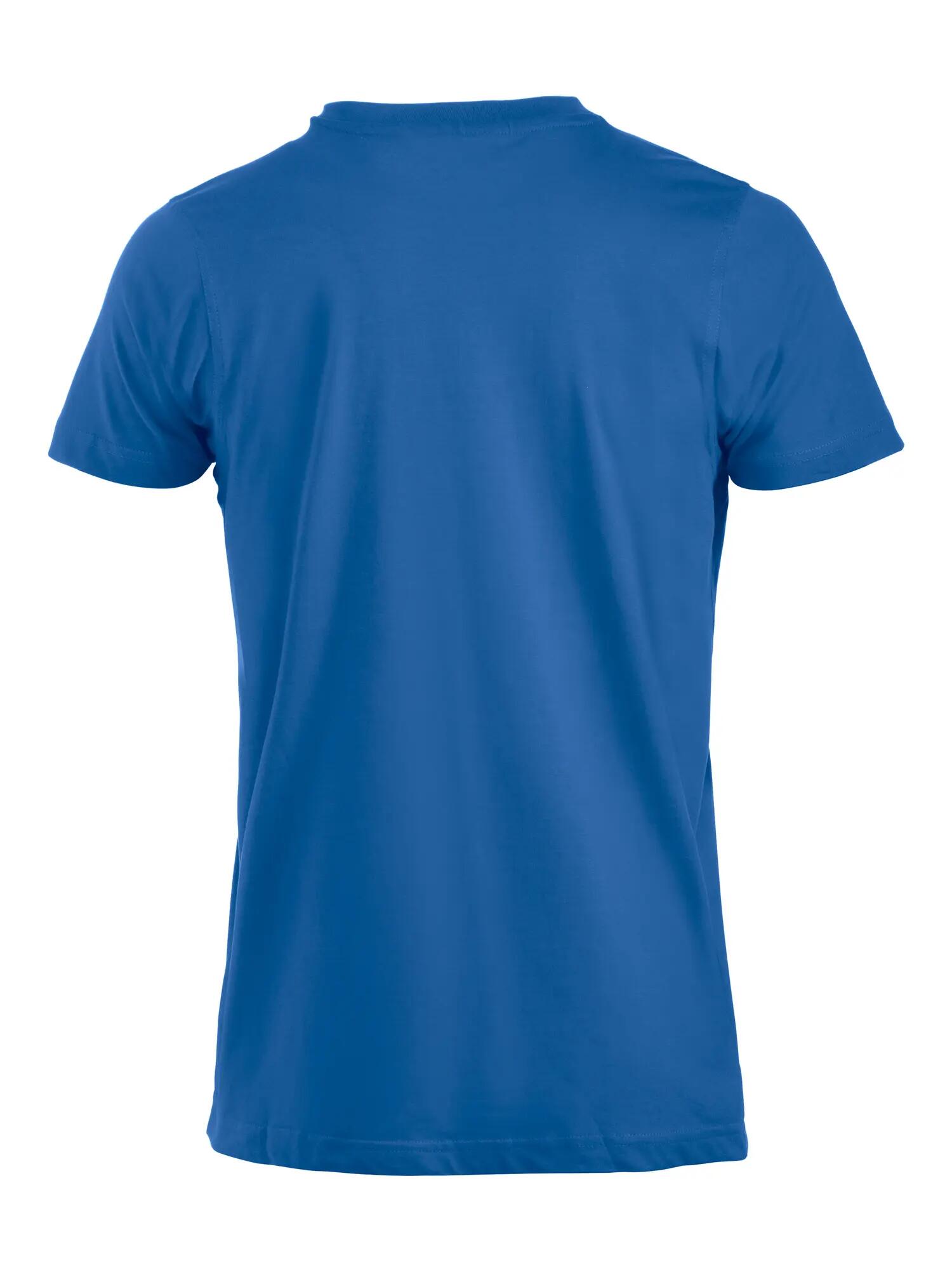 clique Premium-T Herren T-Shirt Rundhals, Single Jersey, 100% Baumwolle (royal 2/4