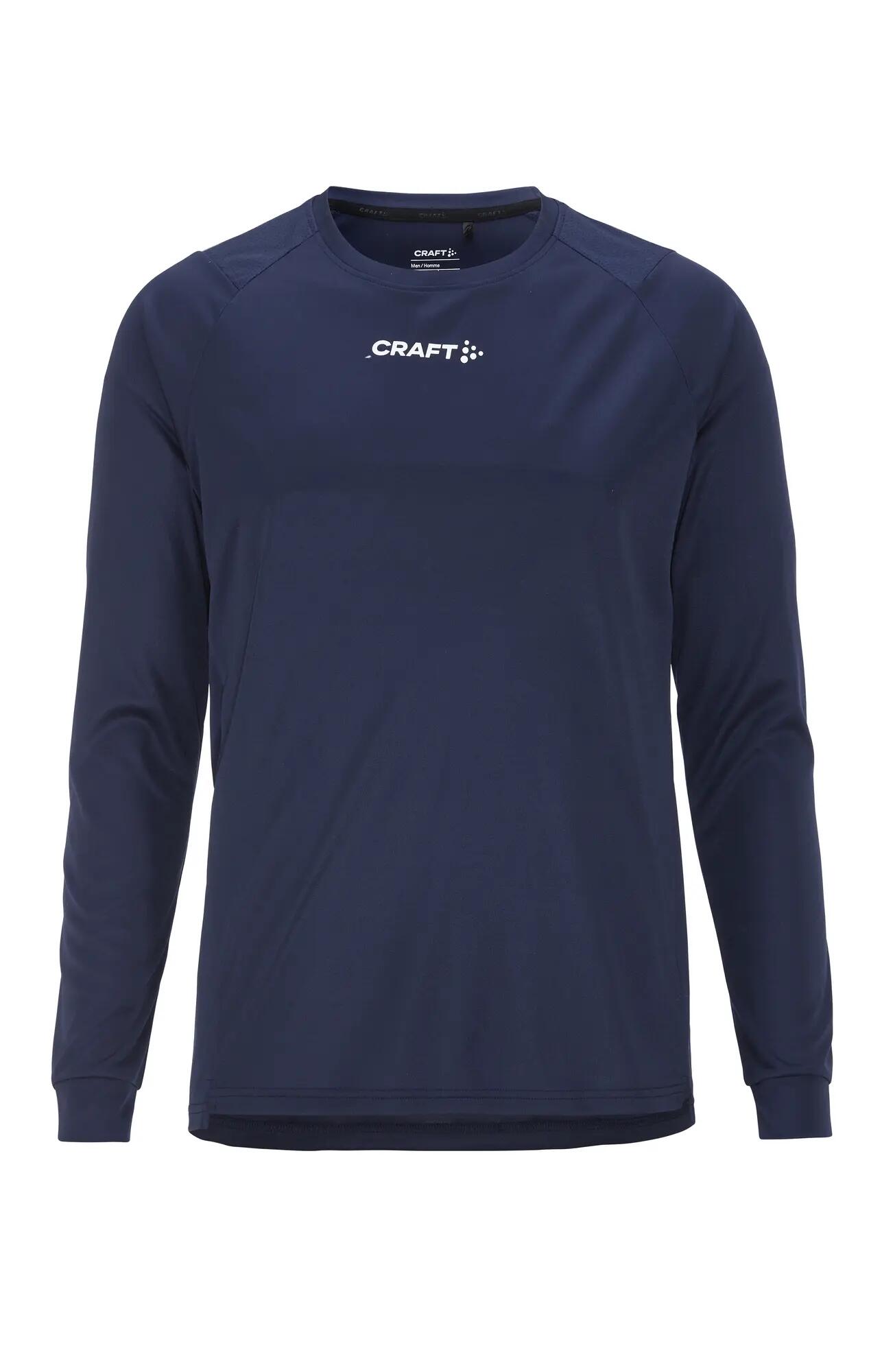 craft Rush 2.0 LS Tee M – Langarm-Trainingstop aus recyceltem Polyester – 1/7