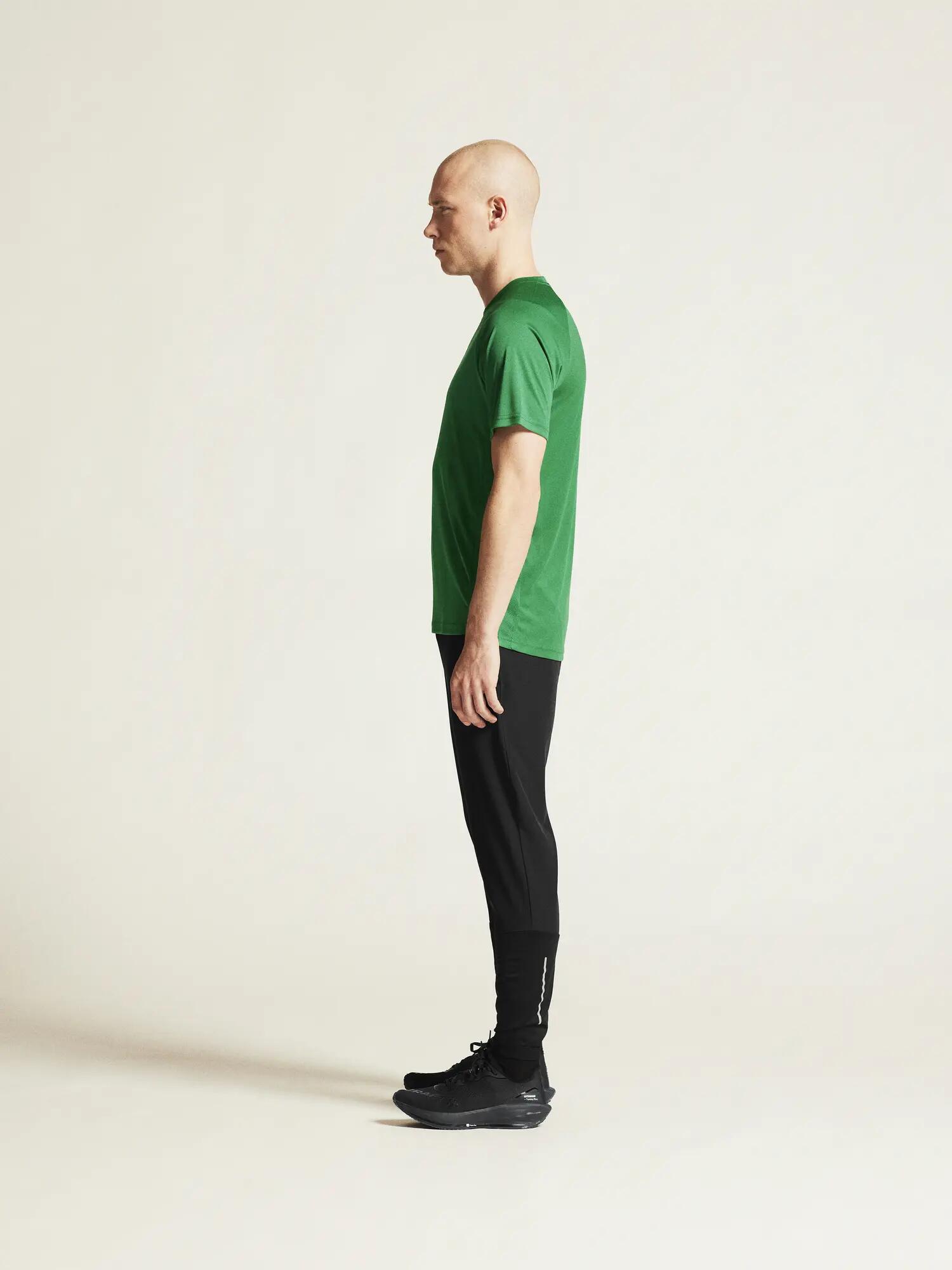 T-shirt - Running - Hommes - léger respirant - Rush 2.0 - vert 4/7