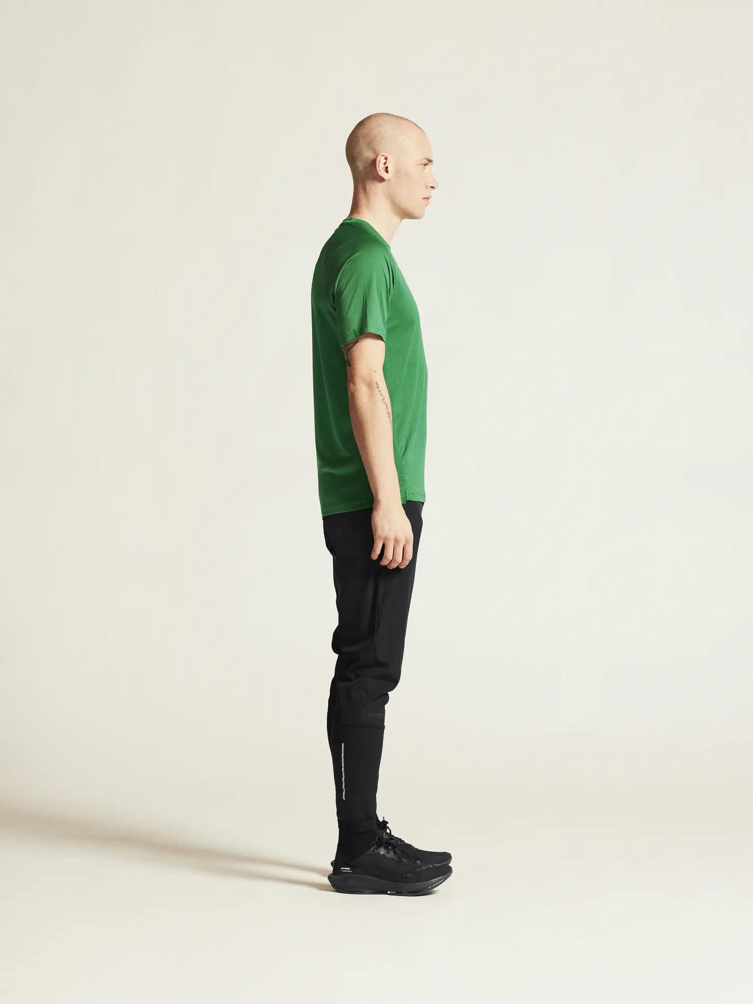 T-shirt - Running - Hommes - léger respirant - Rush 2.0 - vert 3/7
