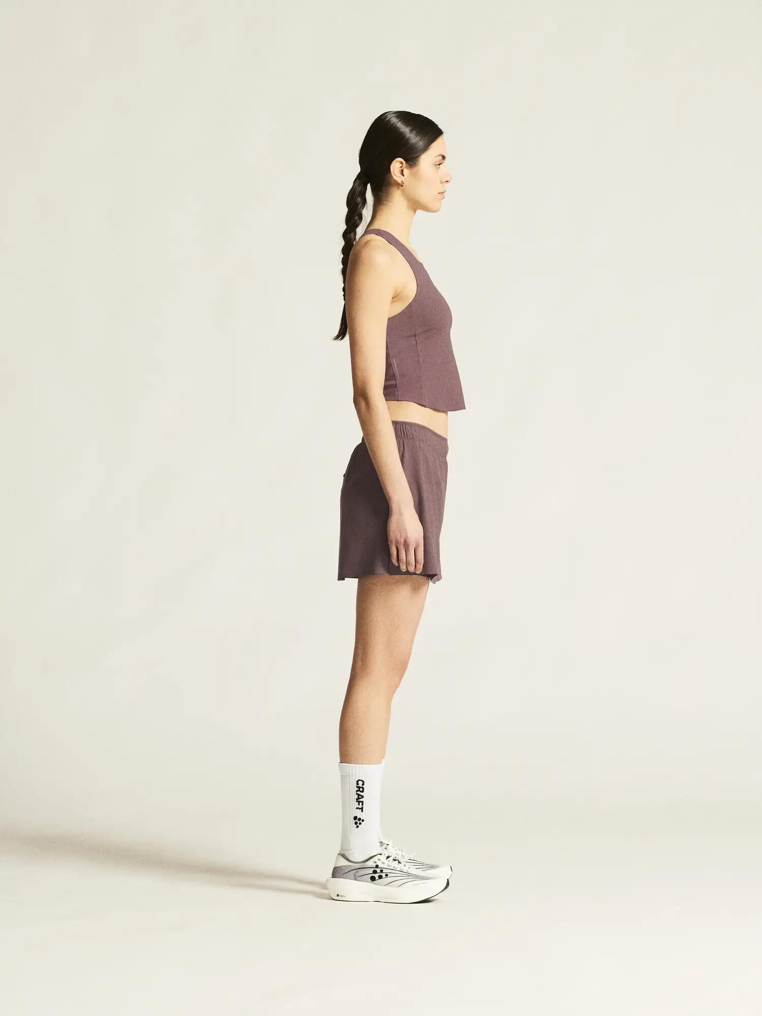 craft Hypervent Cropped Pocket Singlet W – leicht und atmungsaktiv – Flint 7/7