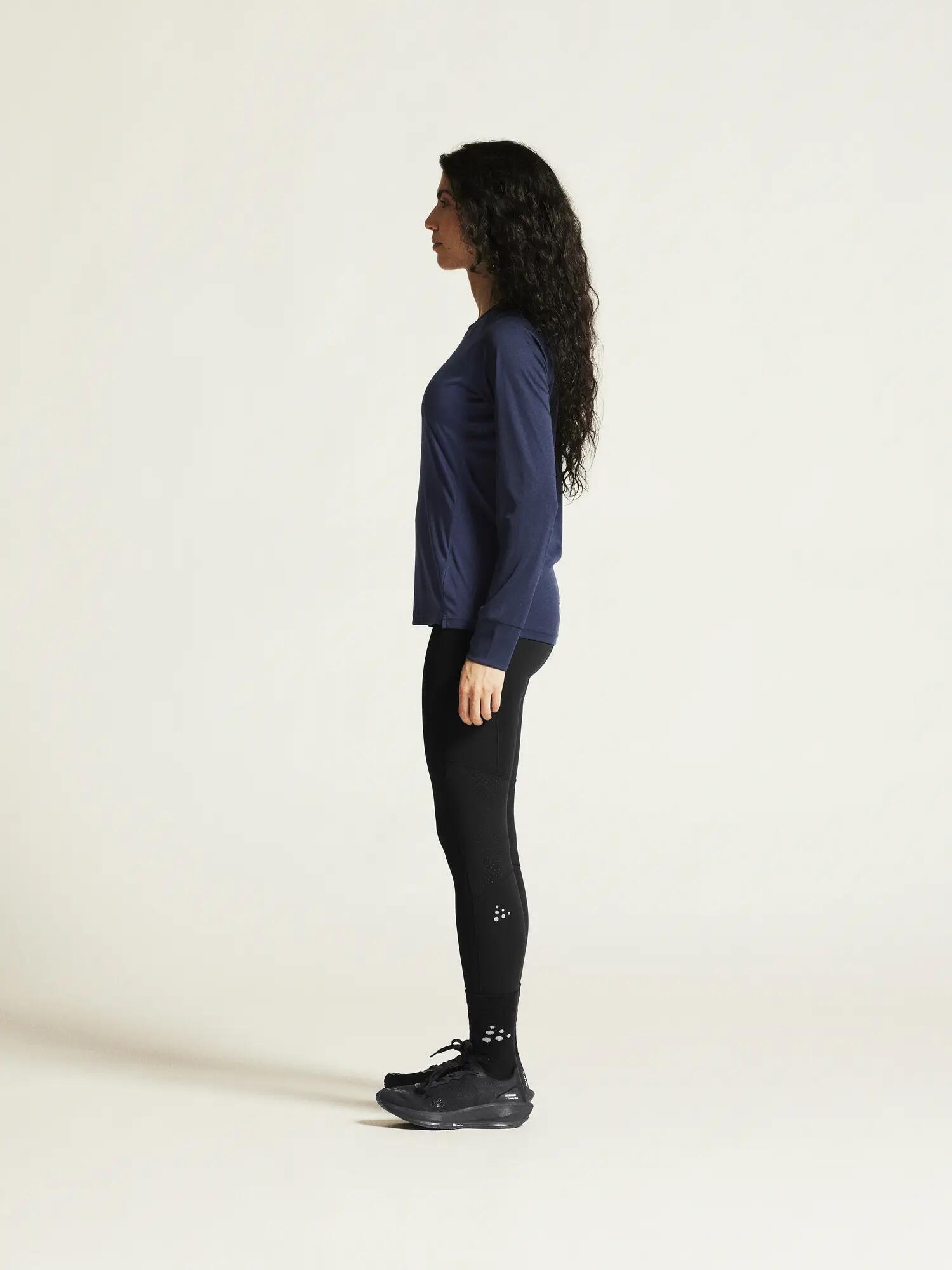 craft Rush 2.0 LS Tee W – T-shirt manches longues légère – Navy 5/7