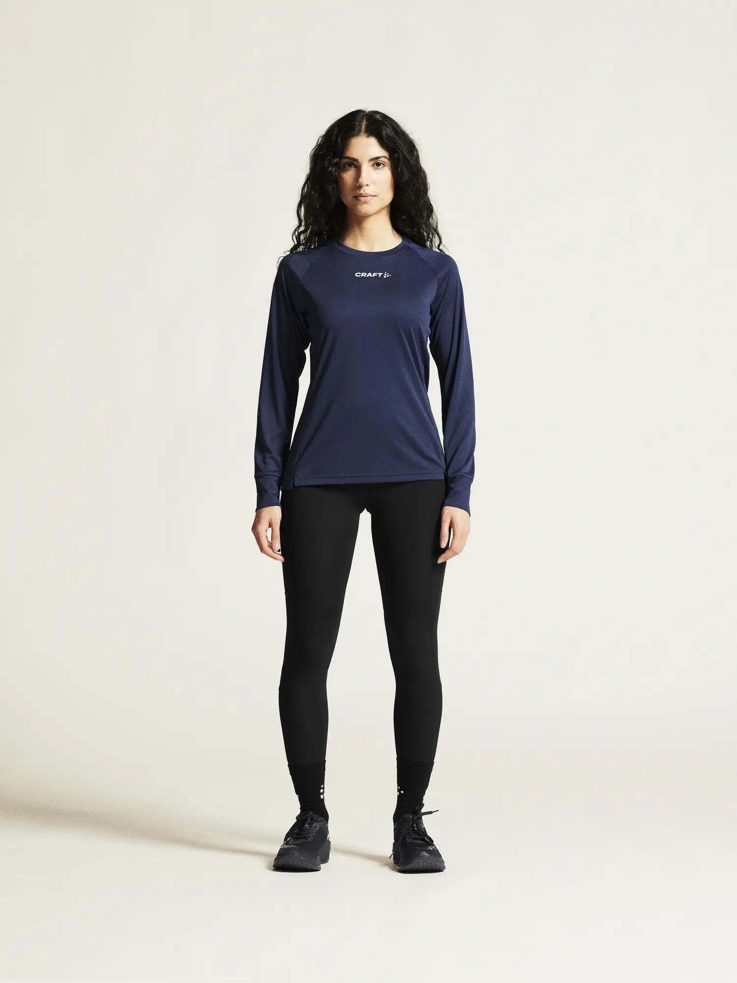 craft Rush 2.0 LS Tee W – T-shirt manches longues légère – Navy 3/7