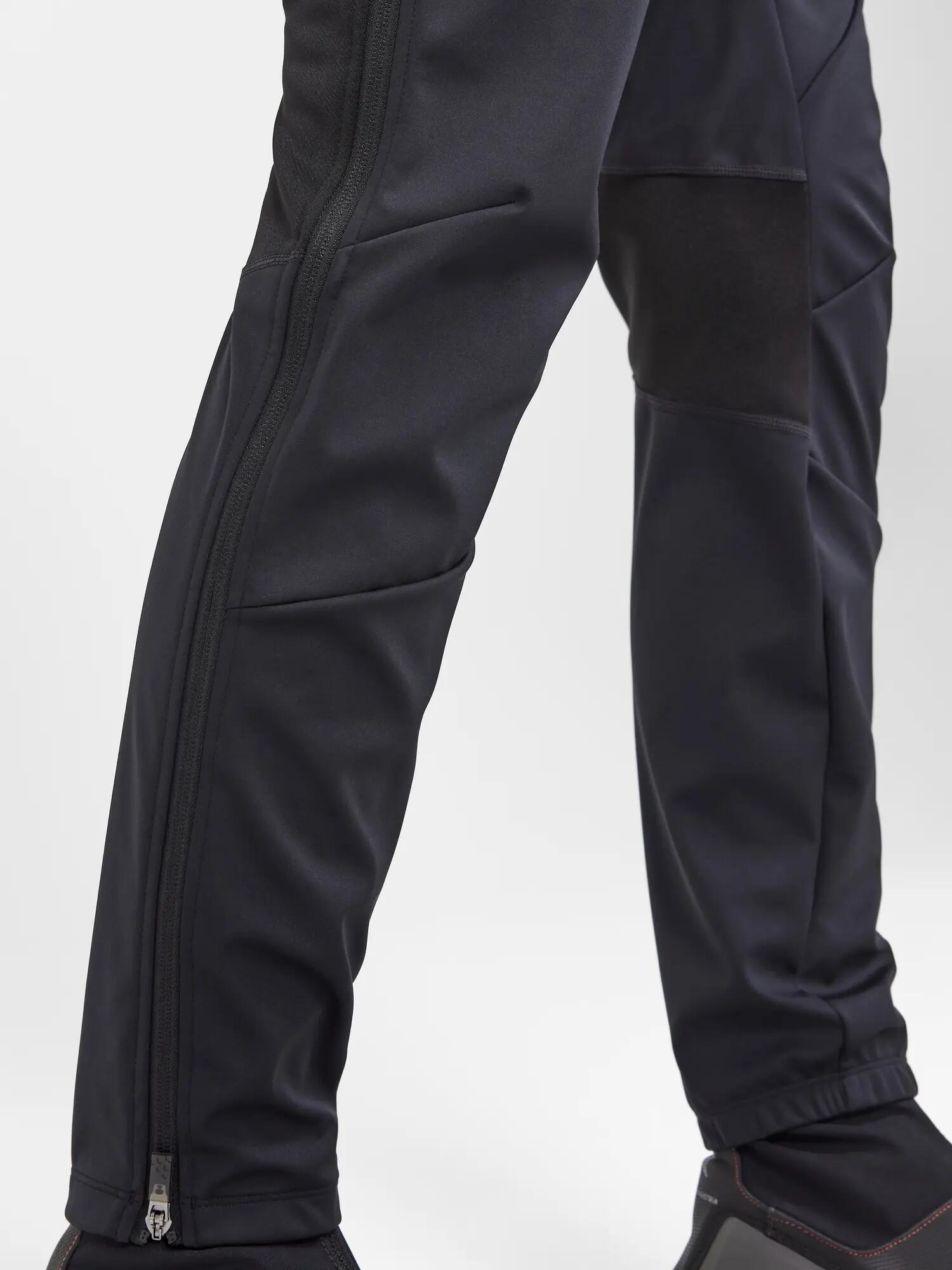 craft CORE Essence Nordic FZ Pants W – wind- und wasserdichte Softshellhose – 3/6