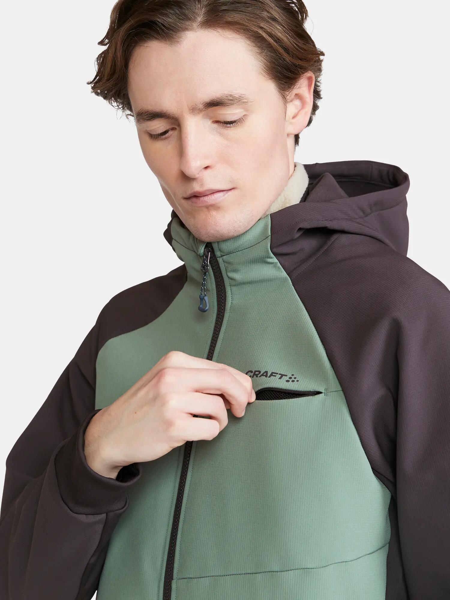 craft Giacca ADV Backcountry Hybrid M impermeabile e isolante – Slate-Thyme 7/7