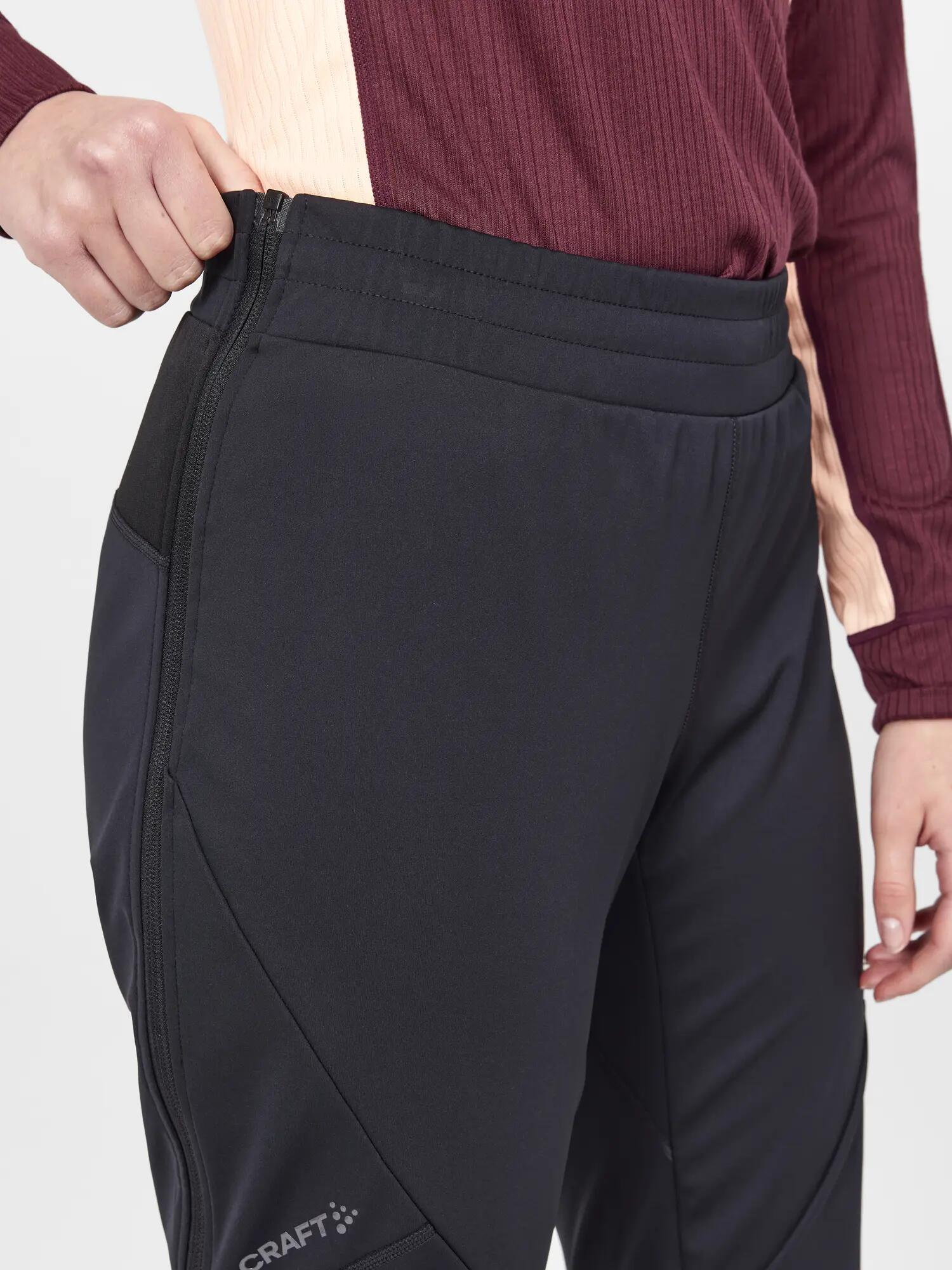 craft CORE Essence Nordic FZ Pants W – wind- und wasserdichte Softshellhose – 2/6