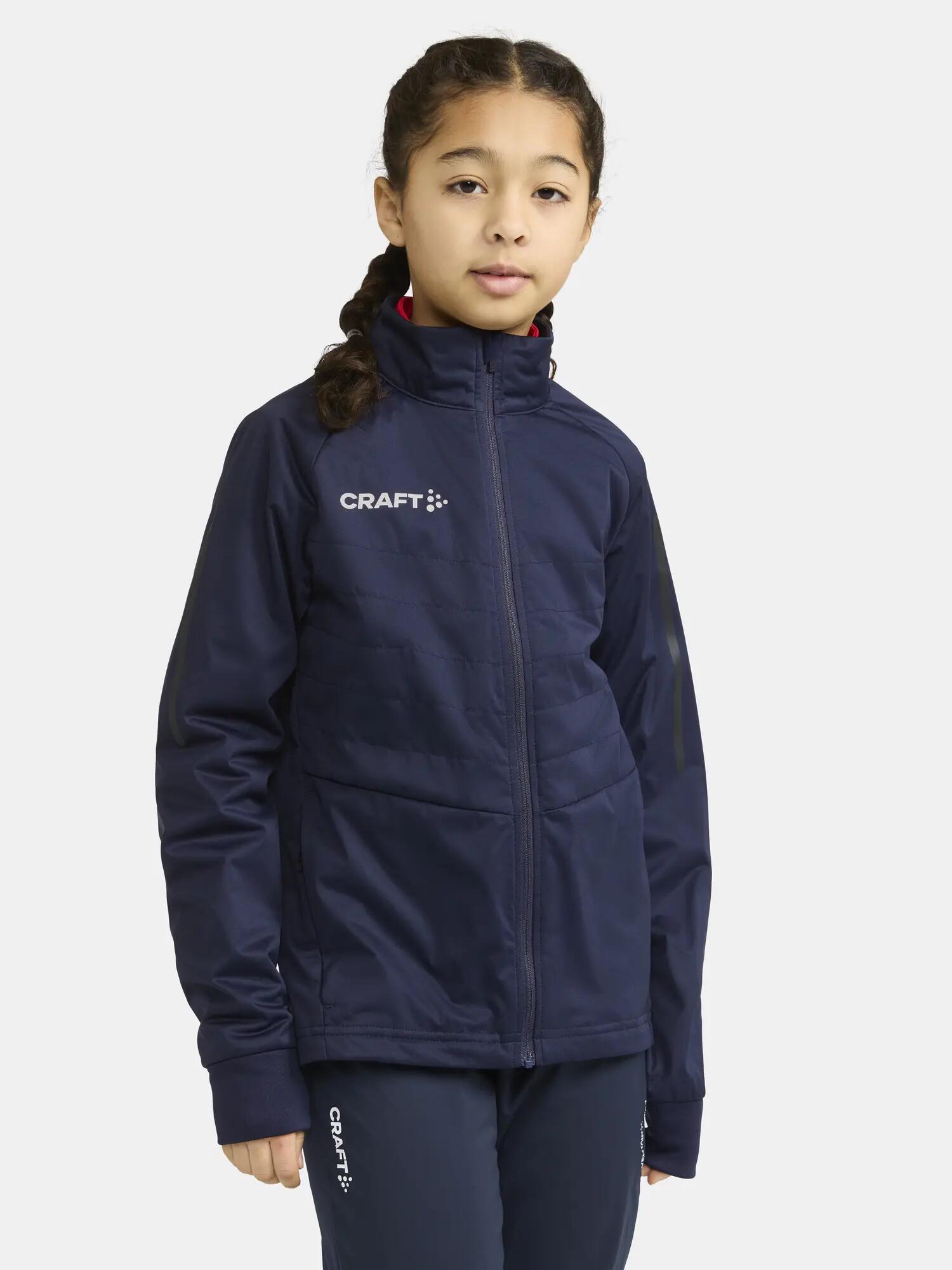 craft ADV Nordic Club Jacket Jr – Gewatteerde voorkant en windbescherming – 2/5