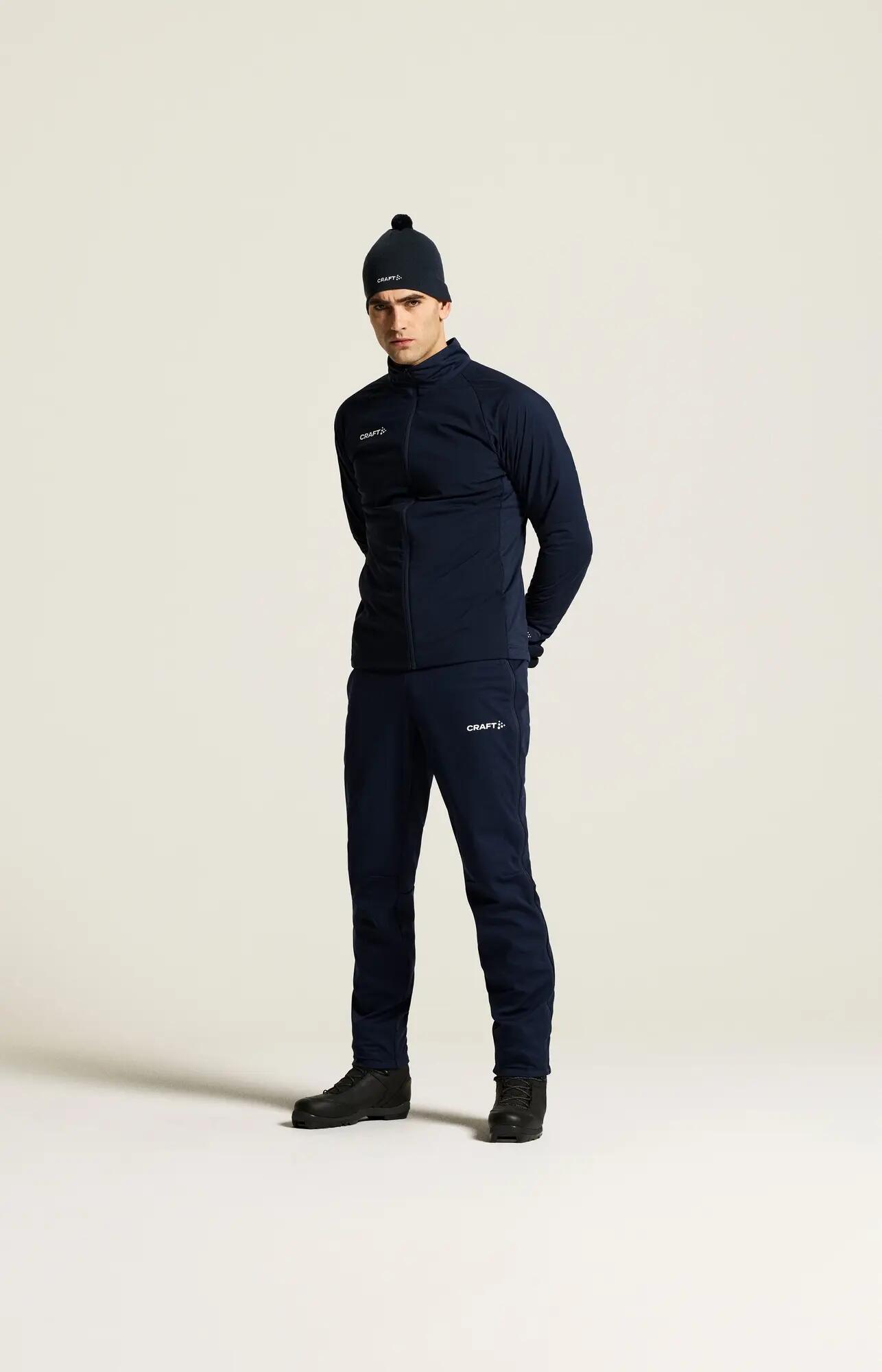 craft Nordic Club 2.0 FZ Pants M – calças softshell impermeáveis com fechos 7/7