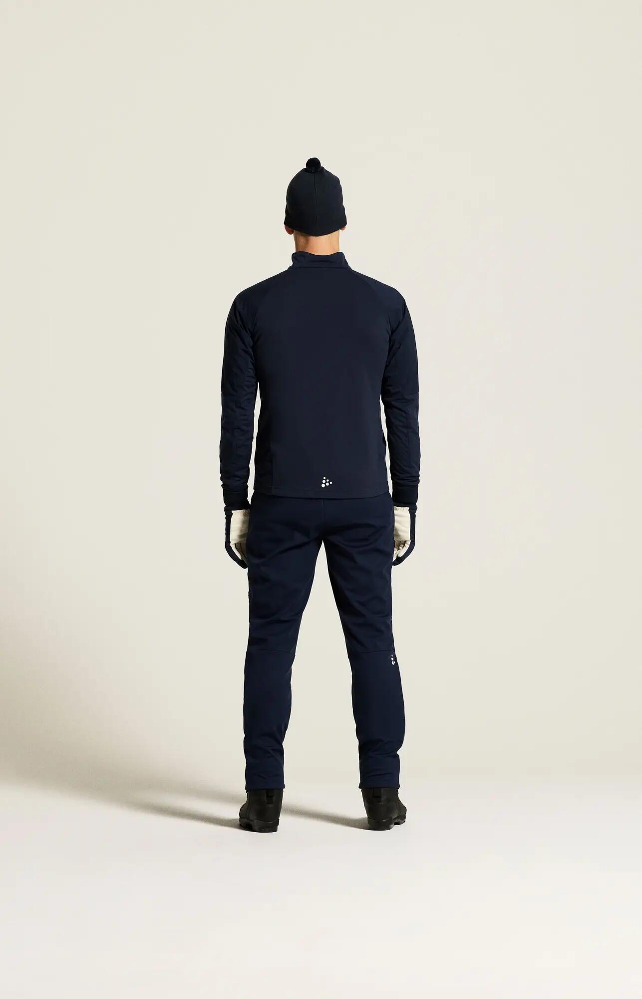 craft Nordic Club 2.0 FZ Pants M – calças softshell impermeáveis com fechos 5/7