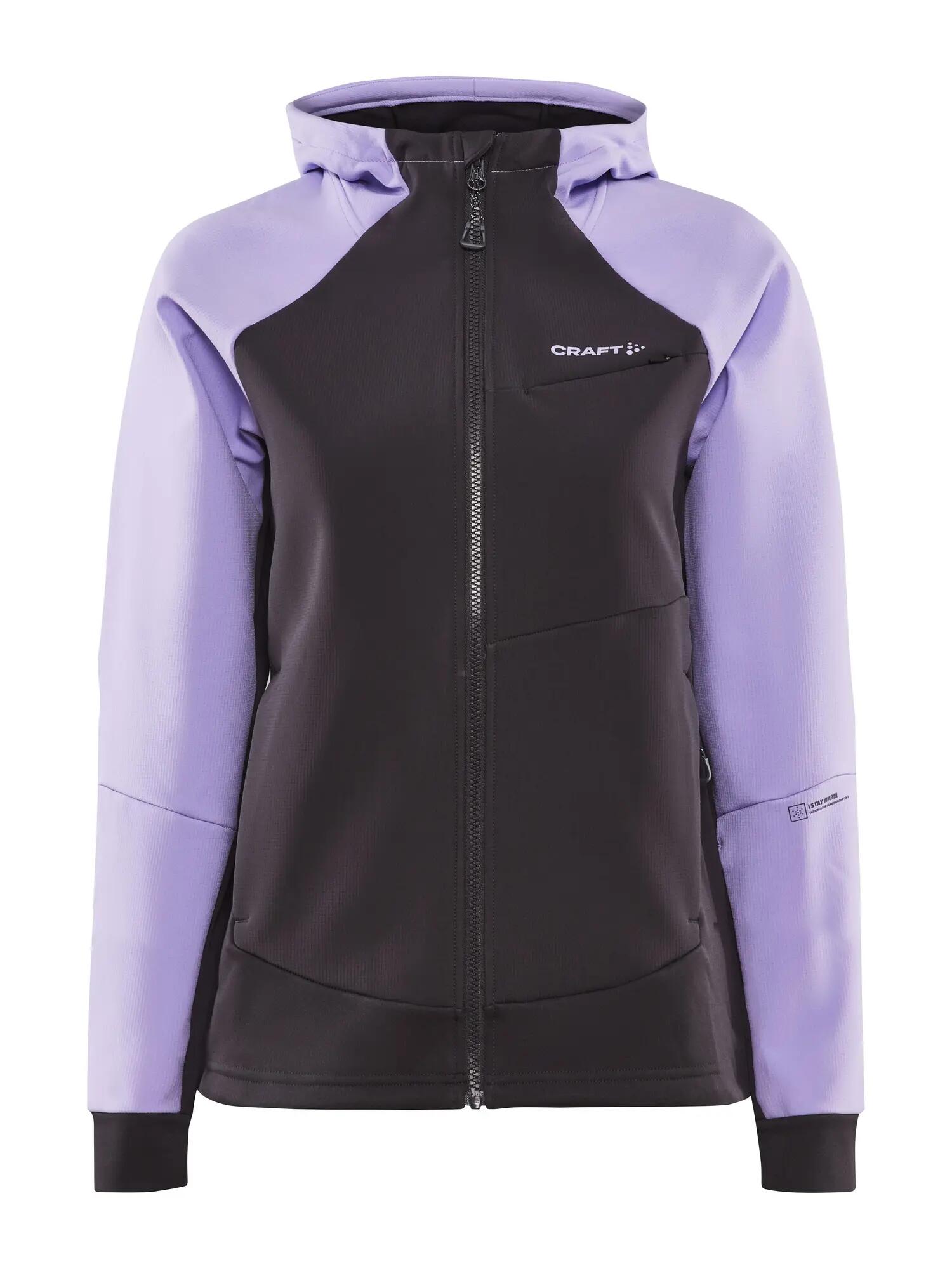 craft Giacca ADV Backcountry Hybrid Donna – calda e antivento – Slate-Lavender 1/6