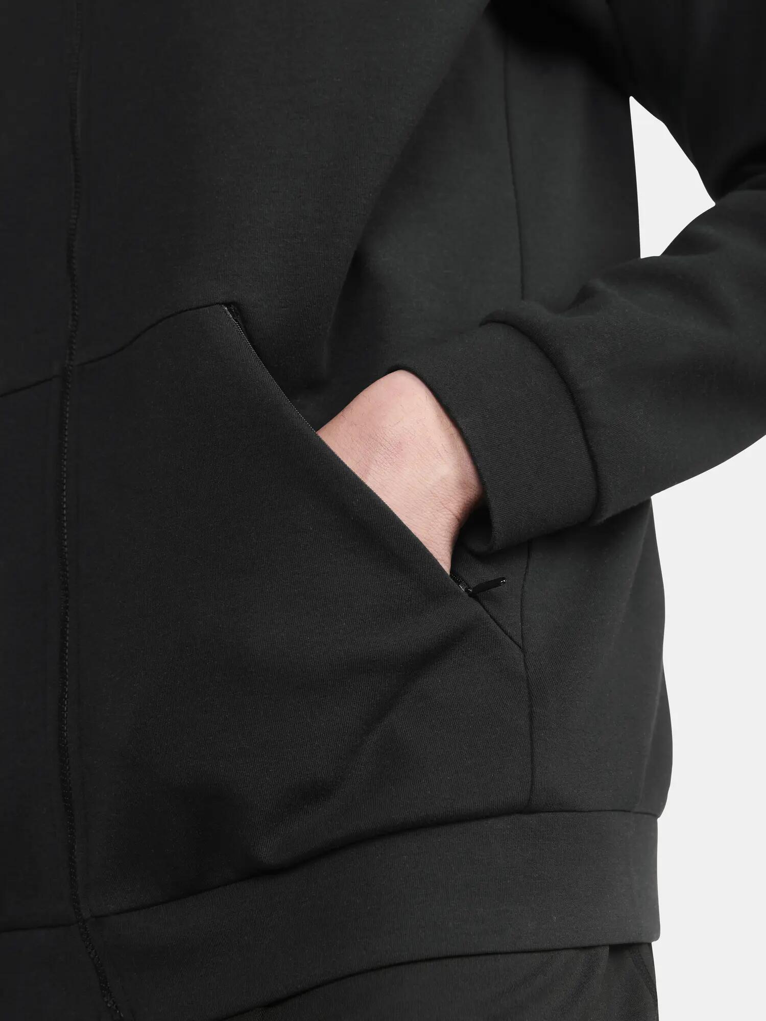 craft ADV Join FZ Hoodie M – felpa con zip in misto cotone confortevole – Black 7/7