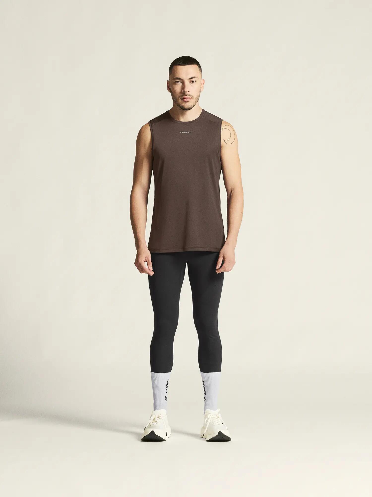 craft ADV Essence SL Tee 2 M débardeur technique respirant – Prune 3/7