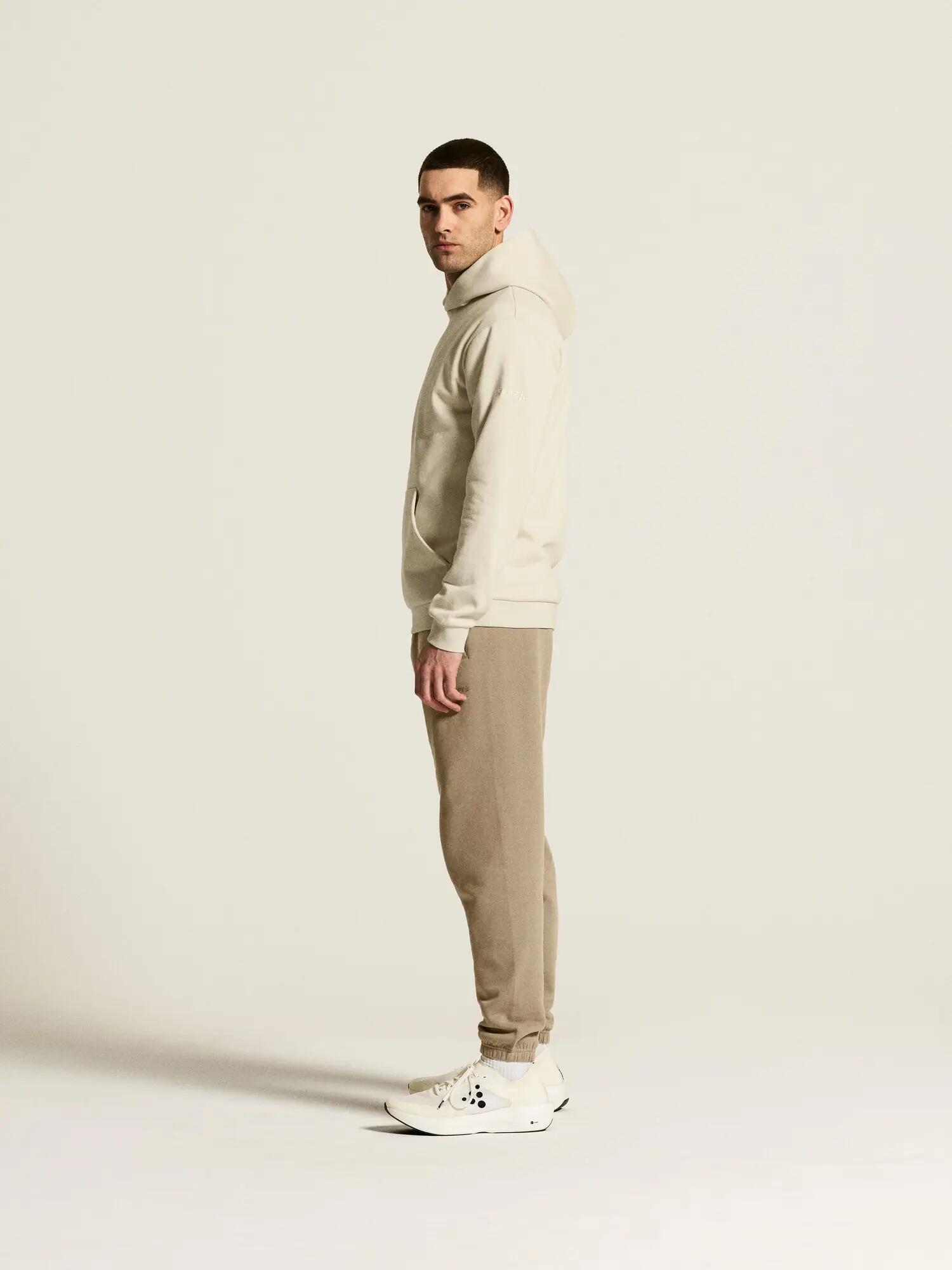 craft Community 2.0 Hoodie M – Organischer Baumwollmix, bürstet – Tofu 5/7