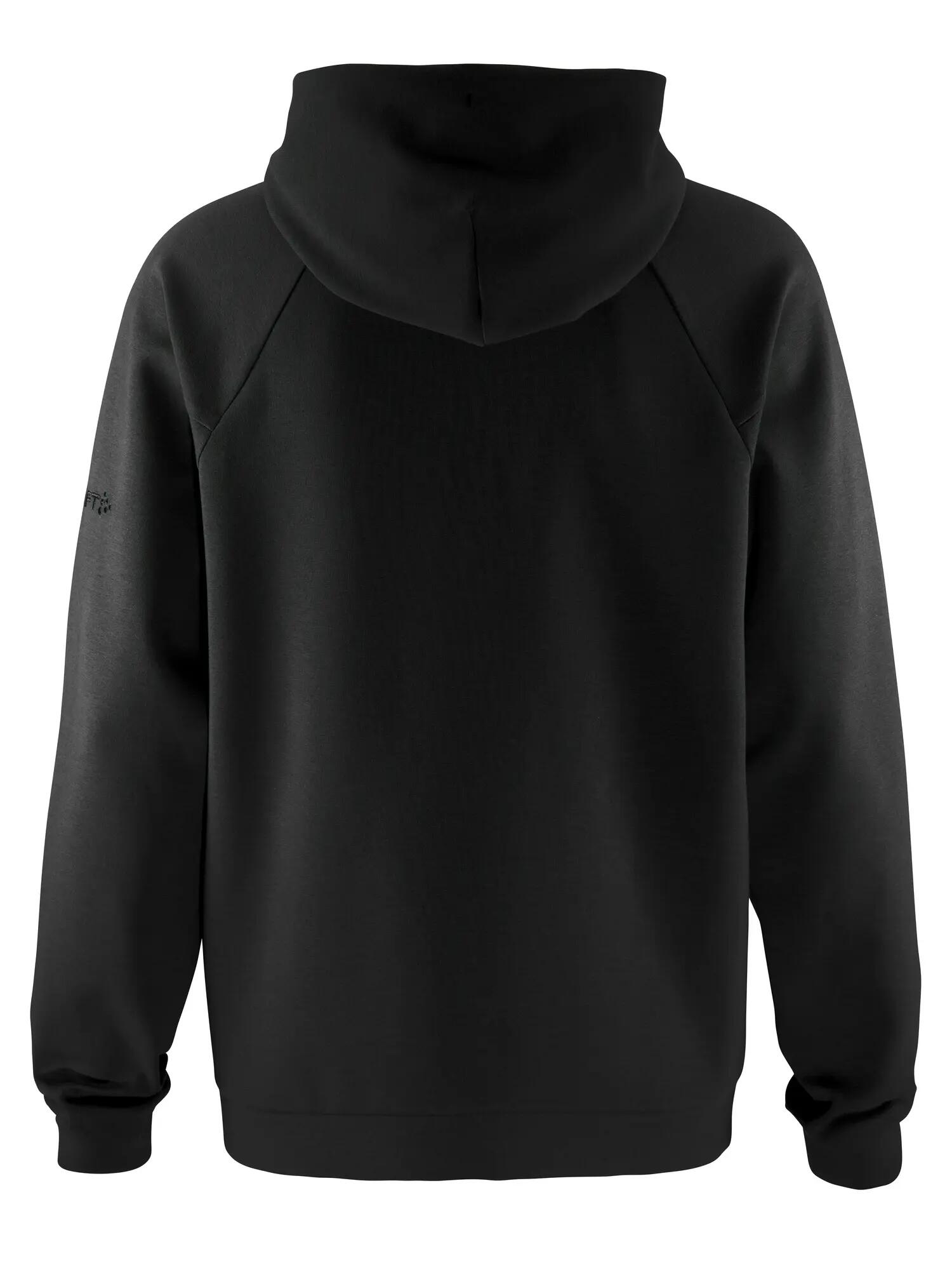 craft ADV Join FZ Hoodie M – felpa con zip in misto cotone confortevole – Black 2/7